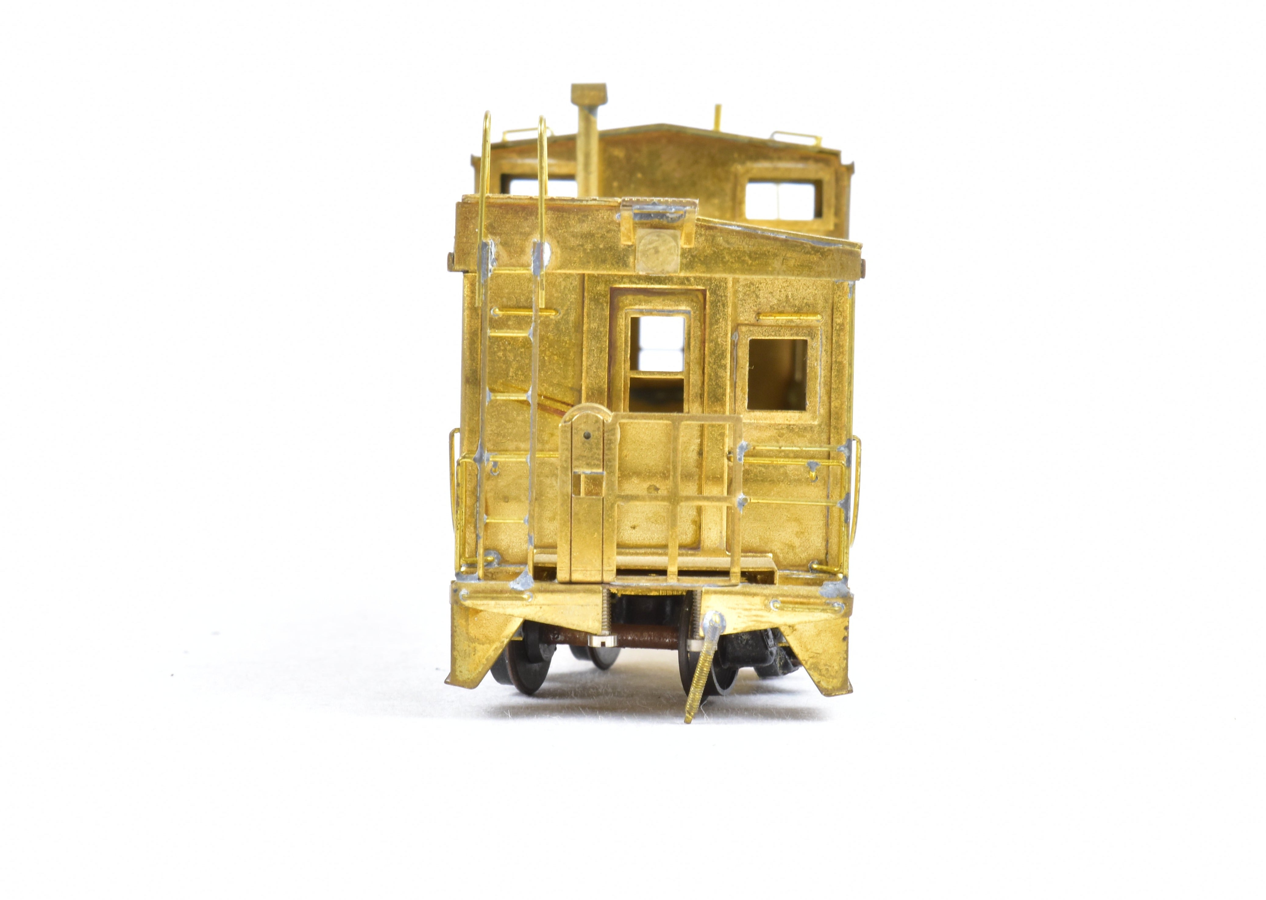 HO Scale Brass Model Railroad Wide Vision Caboose by LMB Models Inc. for Various Roads, International Design