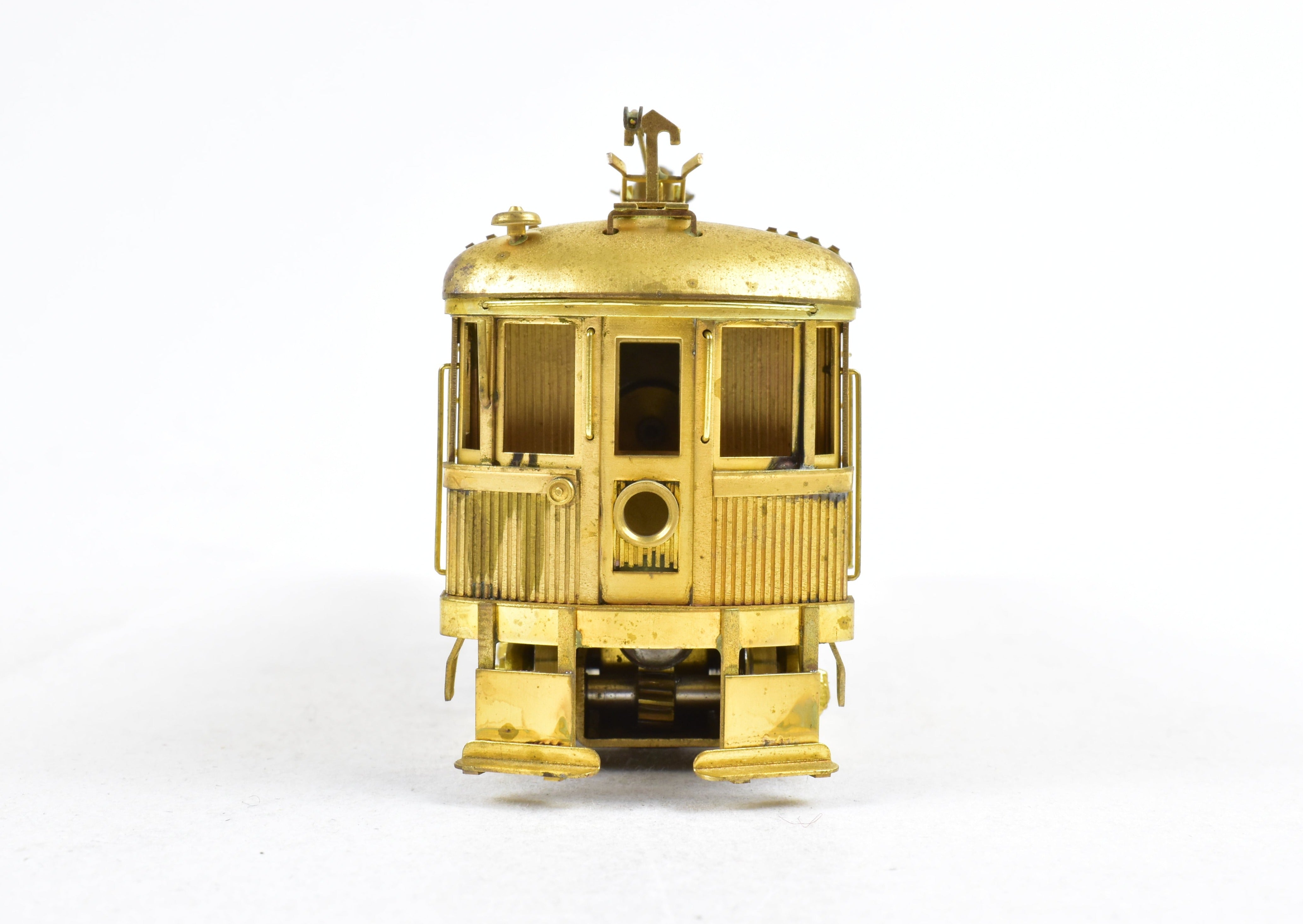 HO Scale Brass Suydam Pacific Electric Wood Box Motor Model Train