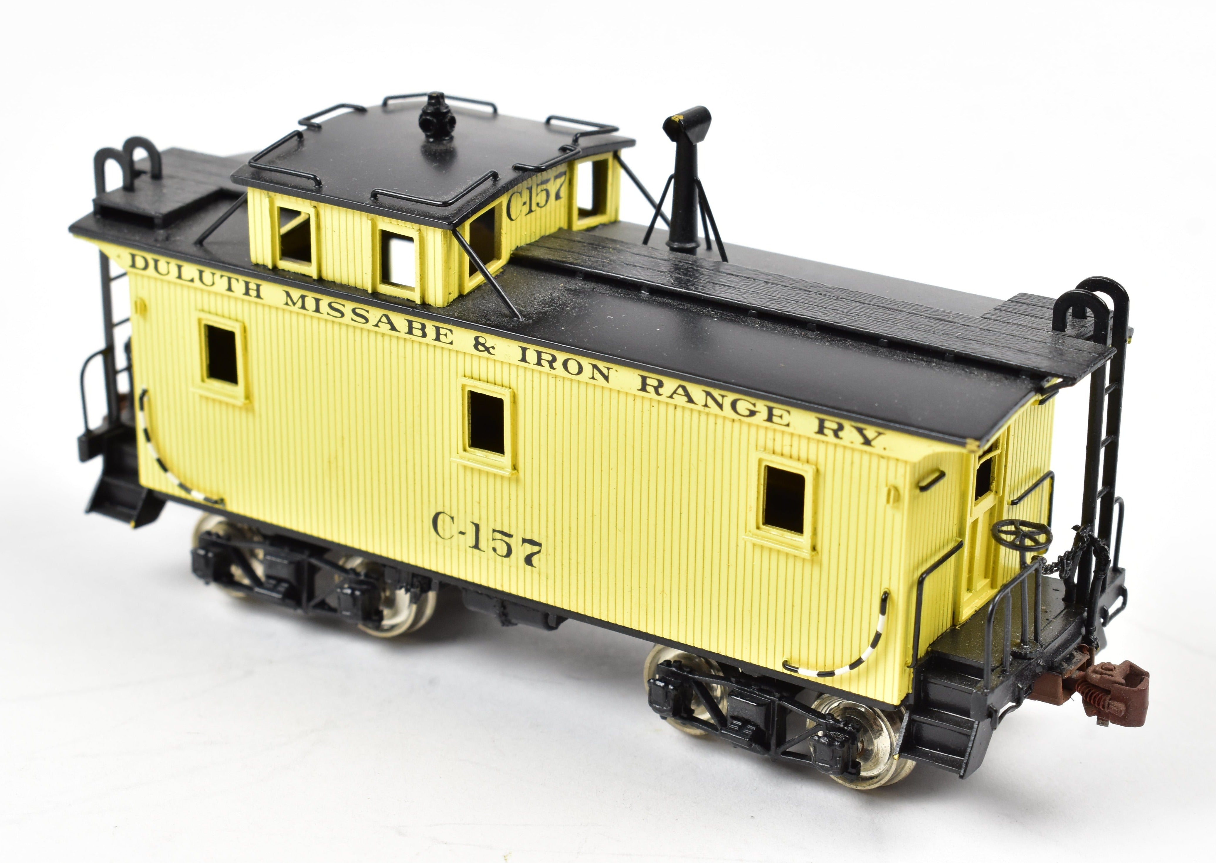 HO Scale Brass SKI Duluth Missabe & Iron Range Wood Caboose FP Model C-157