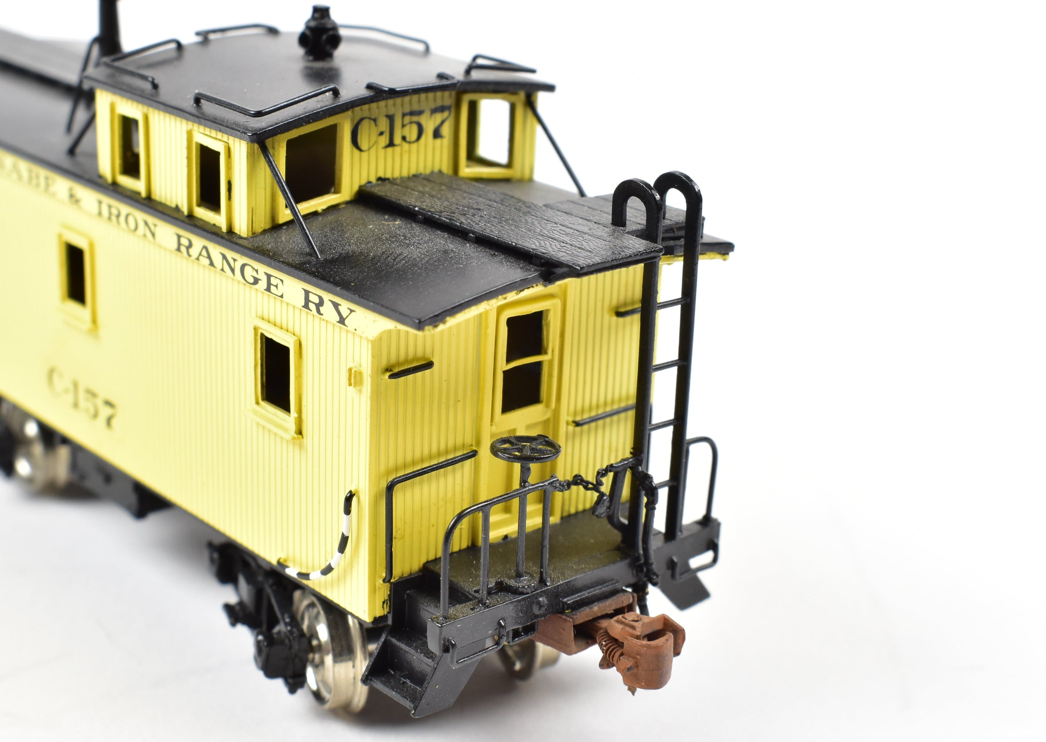 HO Scale Brass SKI Duluth Missabe & Iron Range Wood Caboose FP Model C-157