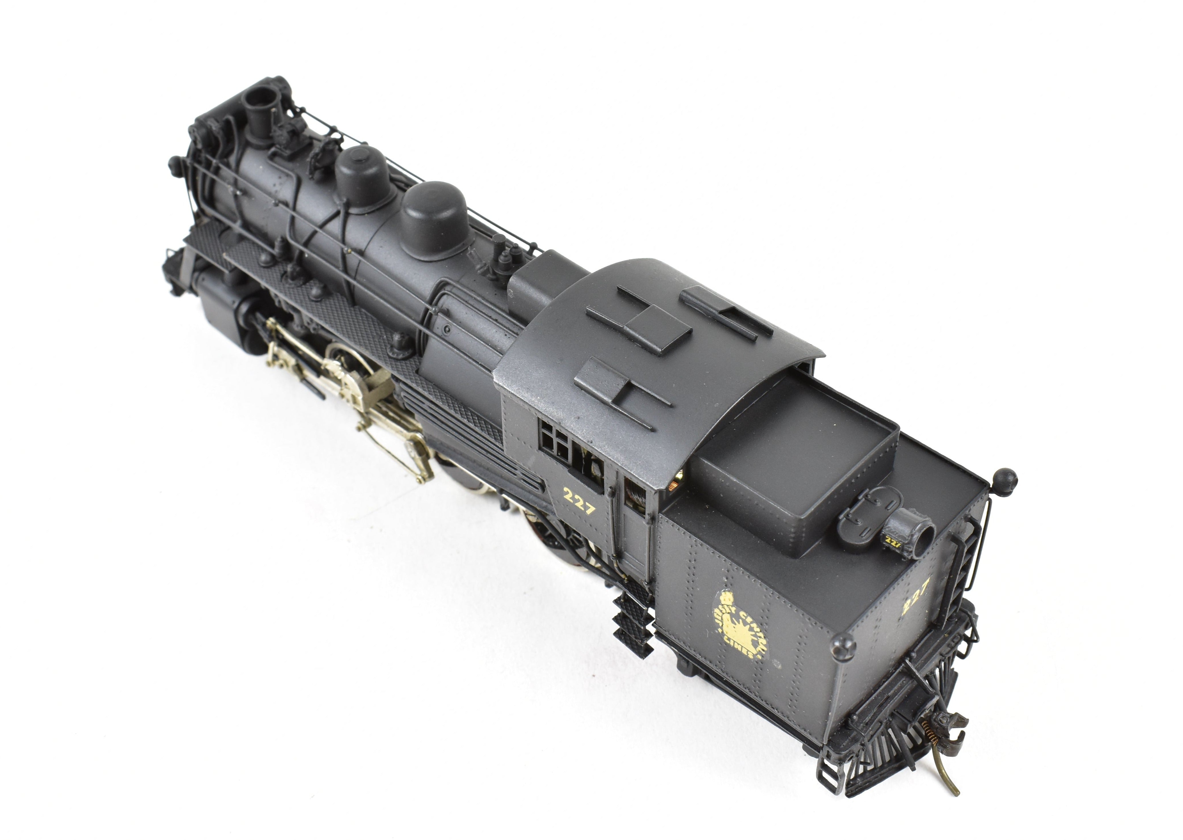 High - Quality HO Scale Brass Model Train of West CNJ - Central Railroad Of New Jersey 4 - 6 - 4T H - 1s with Custom Painting
