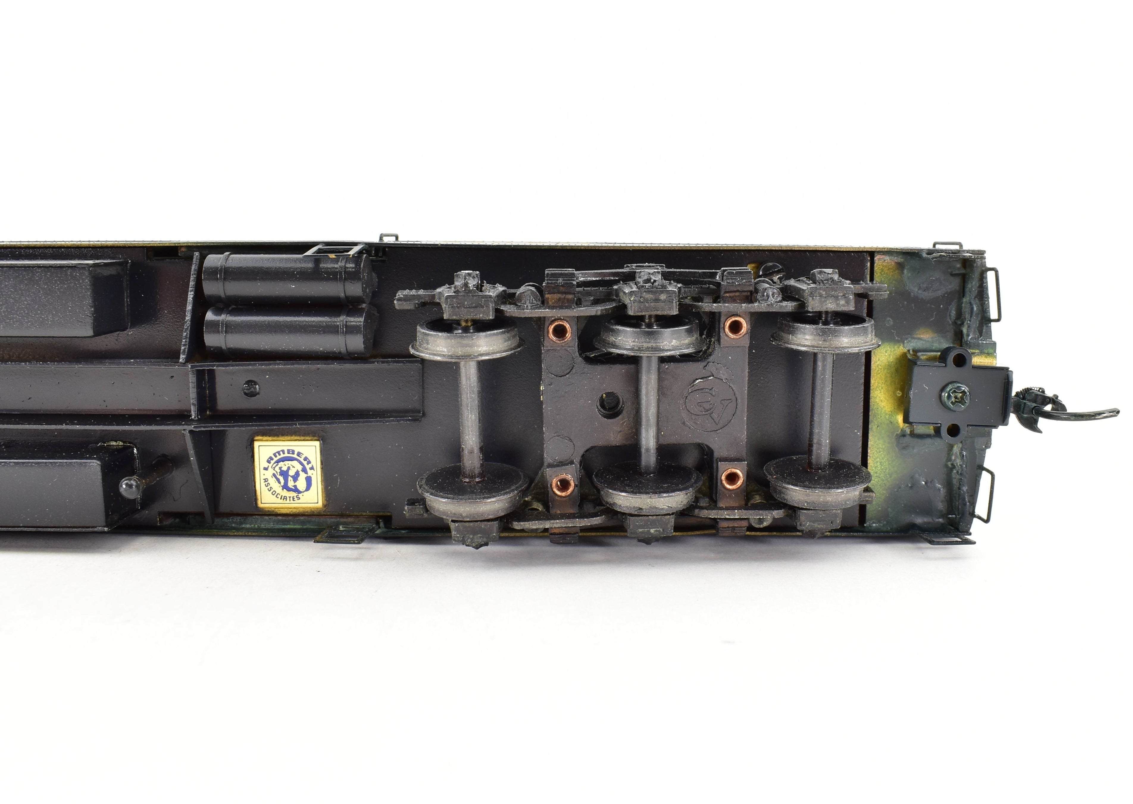 HO Scale Brass Lambert Great Northern Heavyweight Combine Baggage RPO Model with Custom Painting