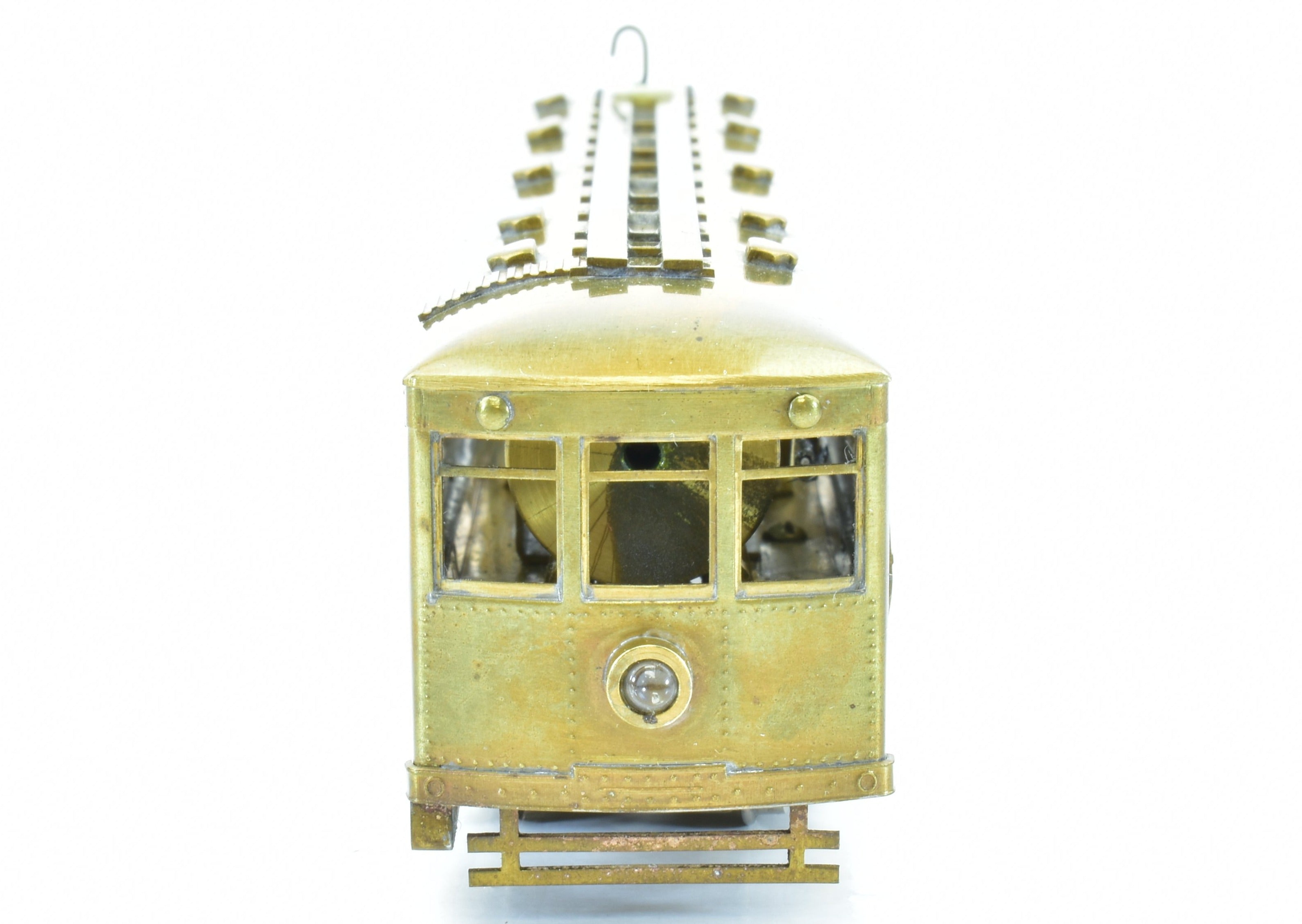 1963 HO Brass Single-Ended Curved Sider Model Tramway of Cincinnati Street Railways