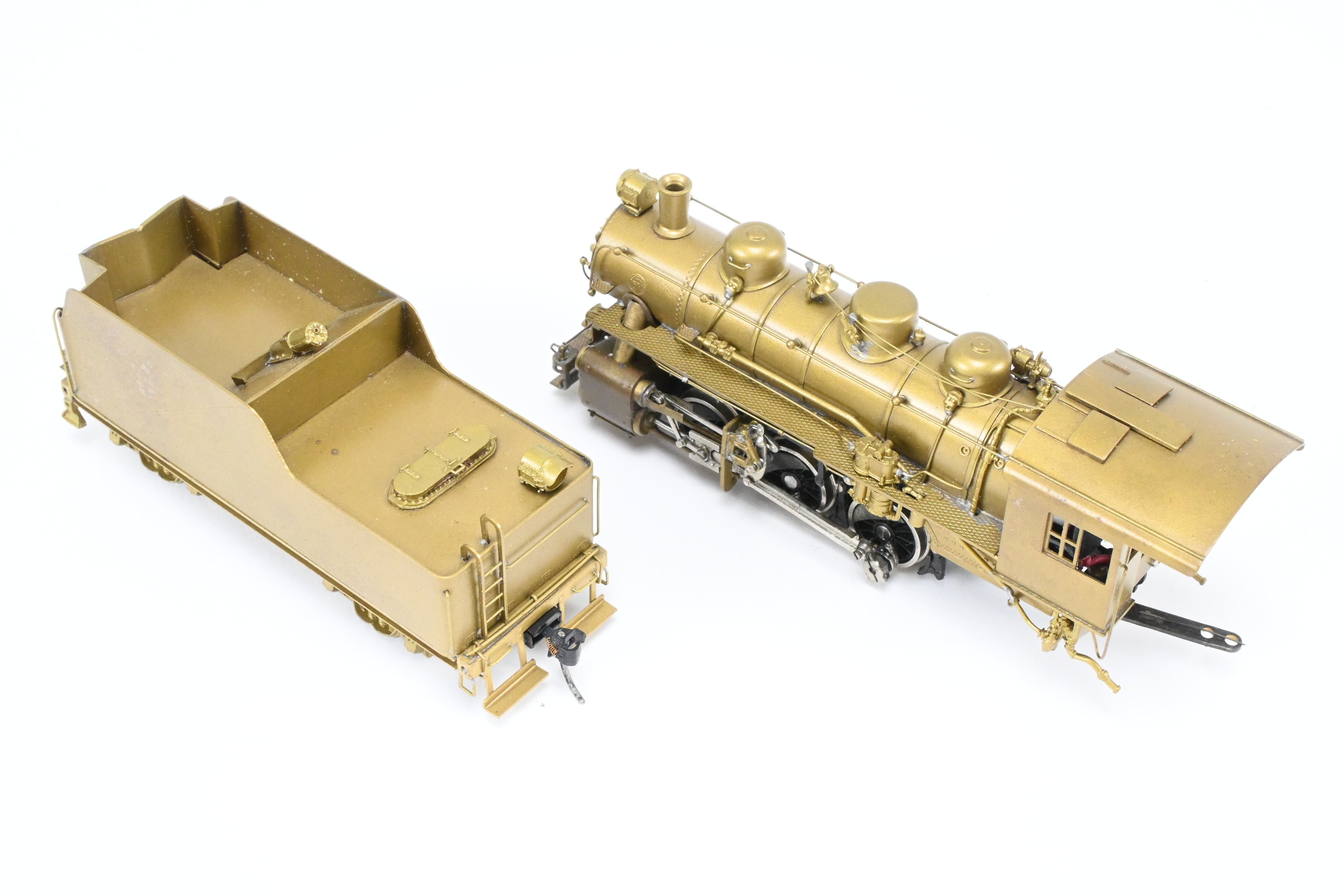 HO Scale Brass Locomotive - Northwest Short Line USRA (United States Railway Administration) 0 - 6 - 0 Locomotive for Model Railroading