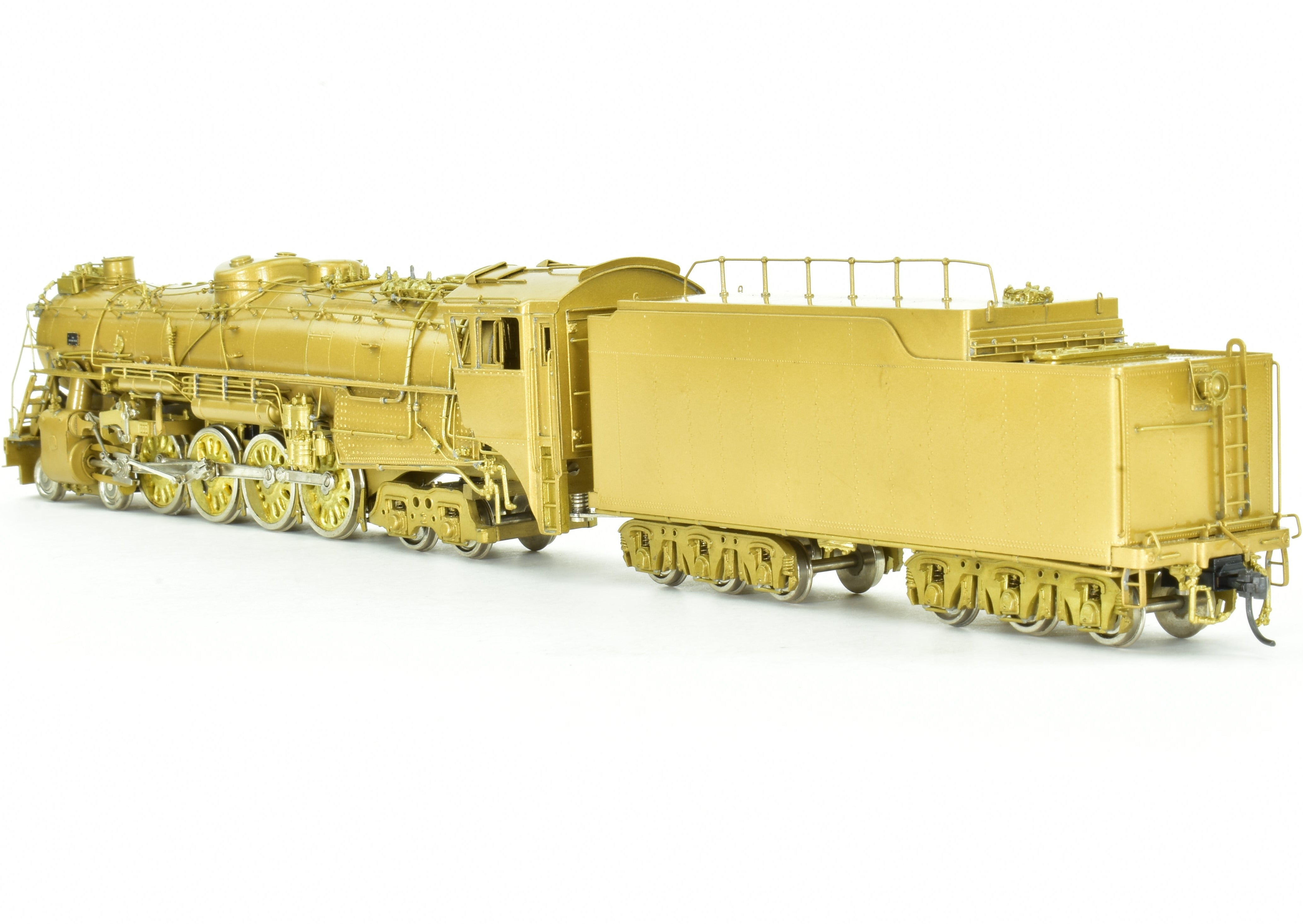 HO Scale Custom Brass CB&Q Burlington Route Class O5B 4-8-4 Locomotive