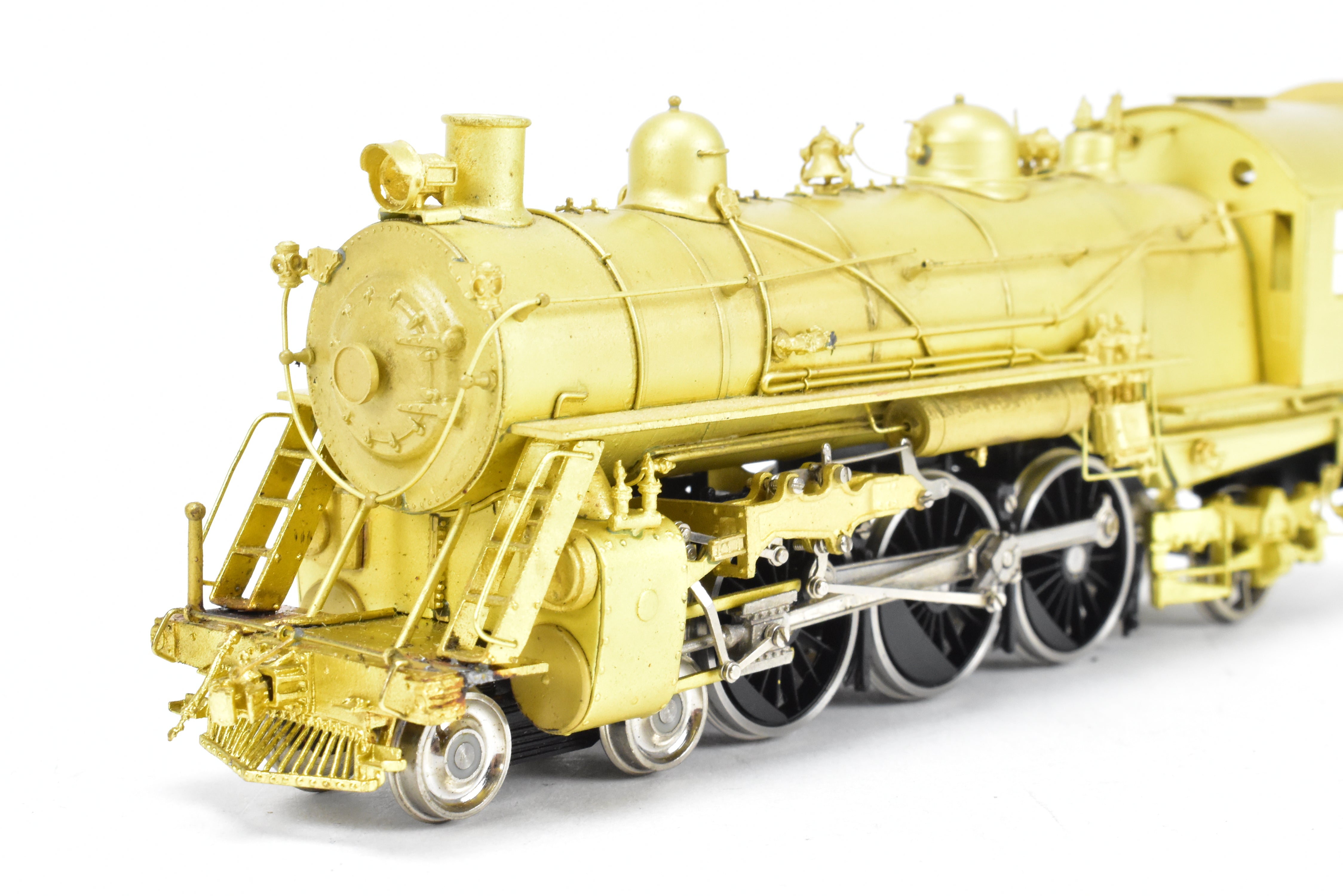 HO Scale Brass Erie Railroad K-1 4-6-2 Nickel-Plated Model - As Is