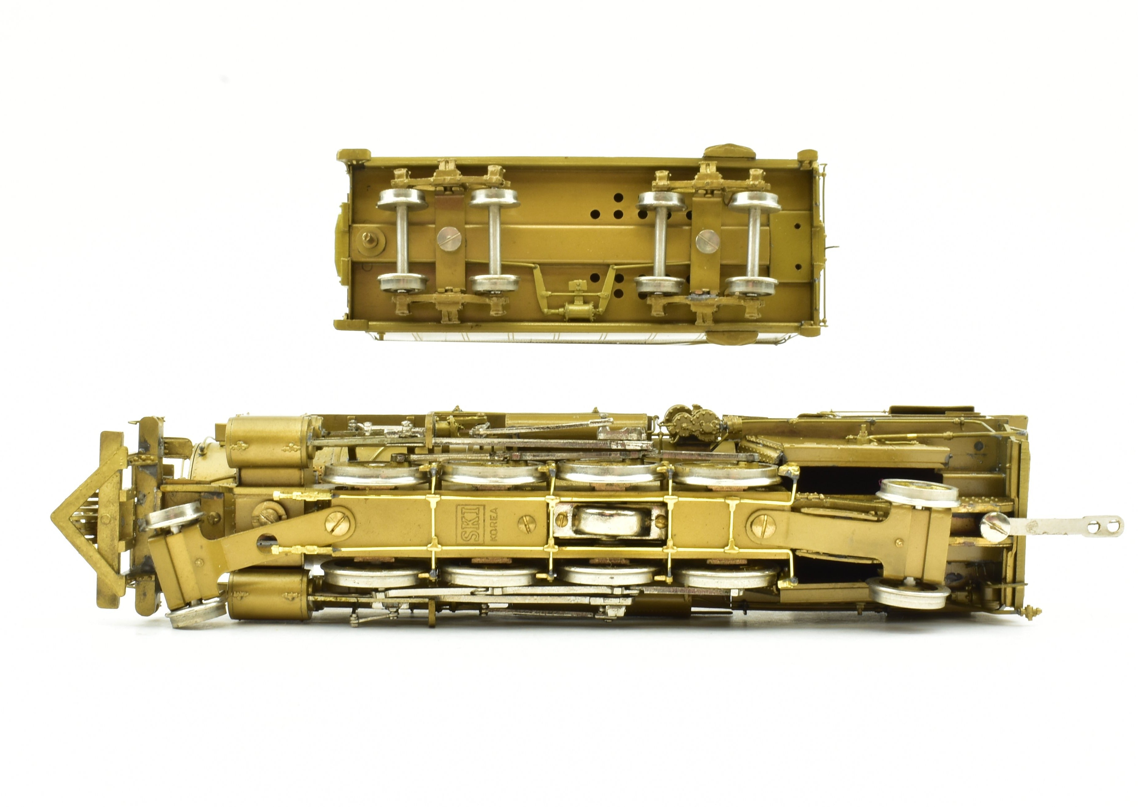 High - Quality HO Scale Brass PFM - SKI Model Train: Northern Pacific Class W - 1 2 - 8 - 2 from 1982 Production Run