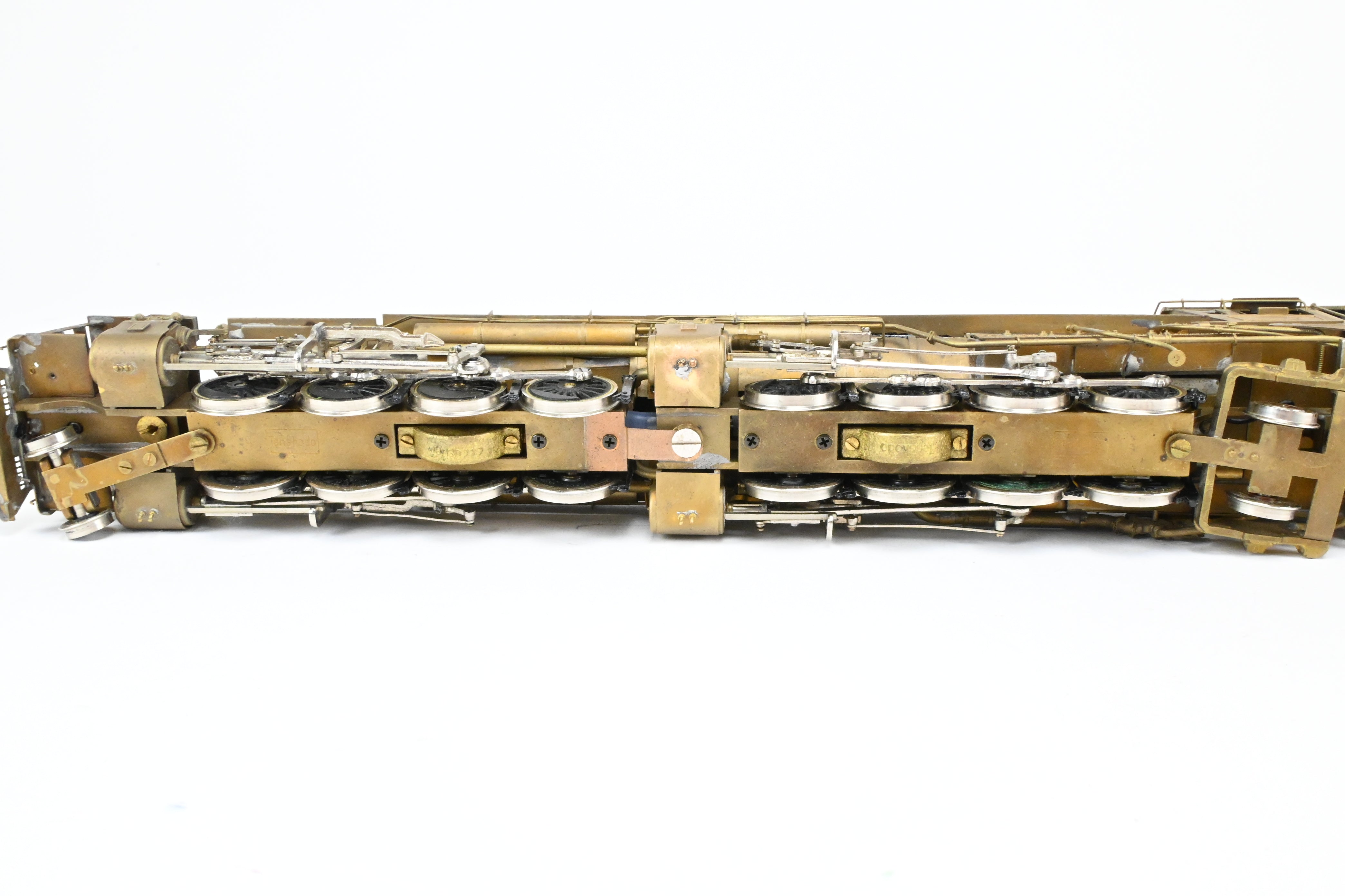 1966 HO Brass PFM - Tenshodo Great Northern 2-8-8-2 Class R-2 Model