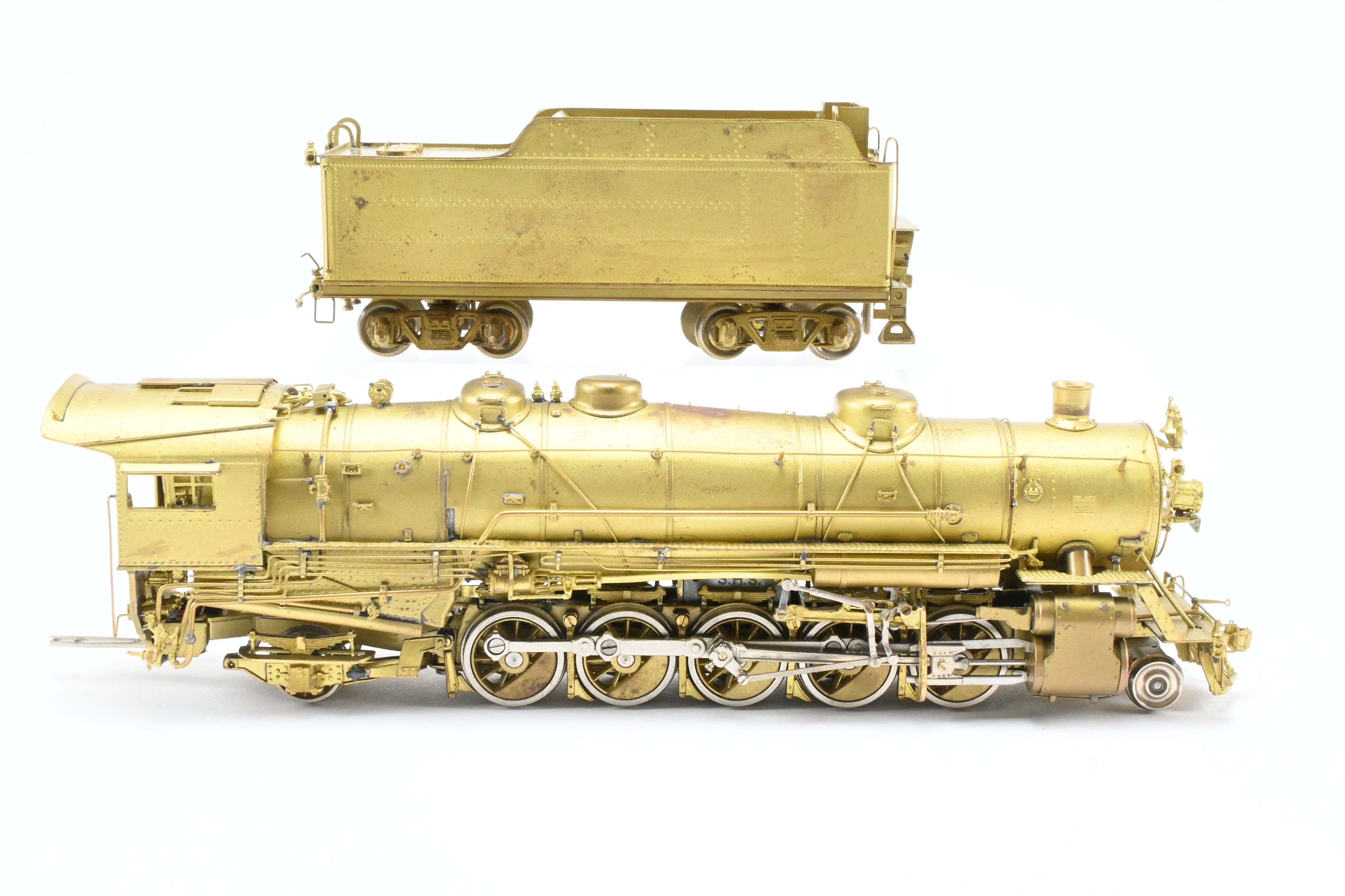USRA Light 2-10-2 HO Brass Key Imports from the United States Railway Administration