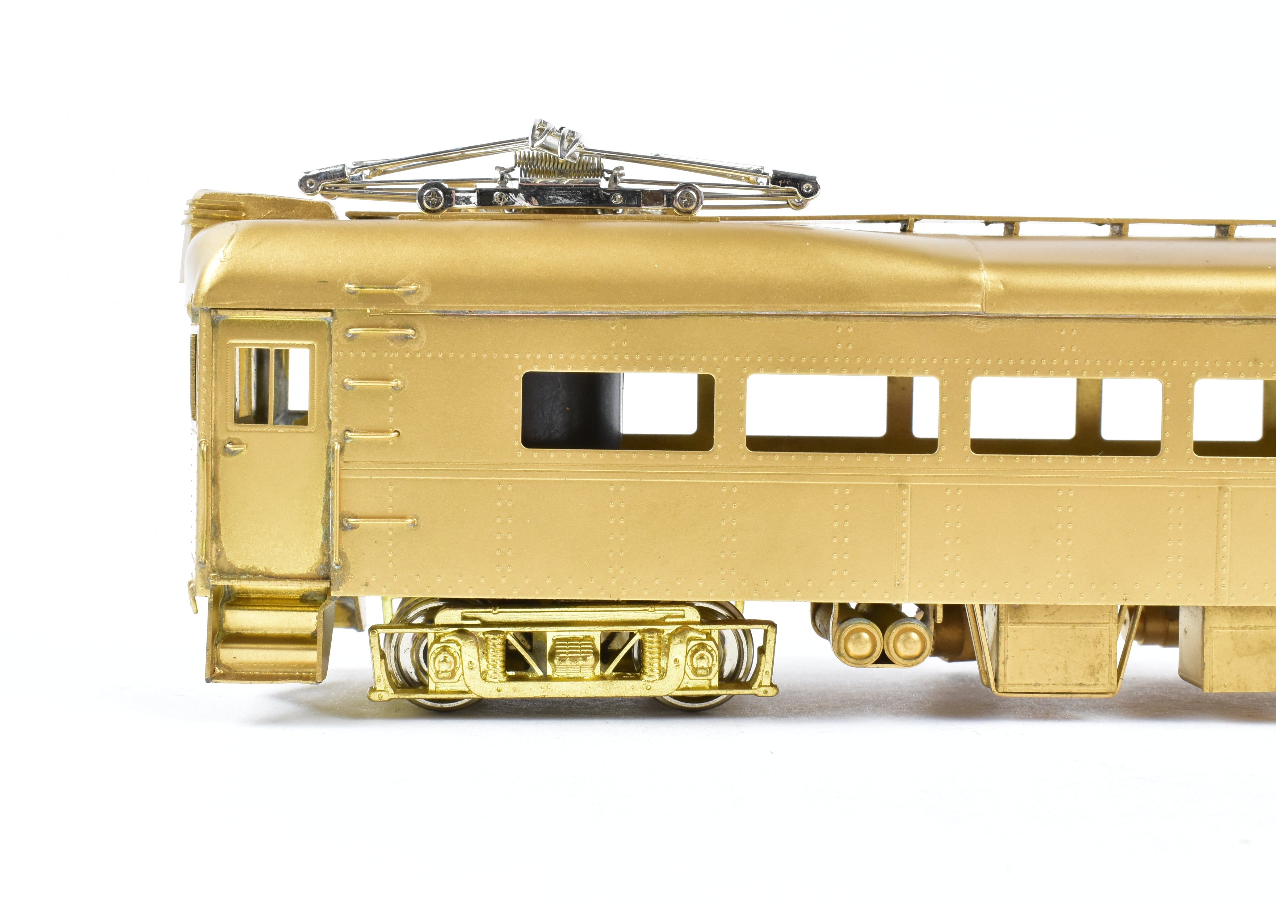 HO Scale Brass NPP Nickel - Plated South Shore Line #100 Combine Model