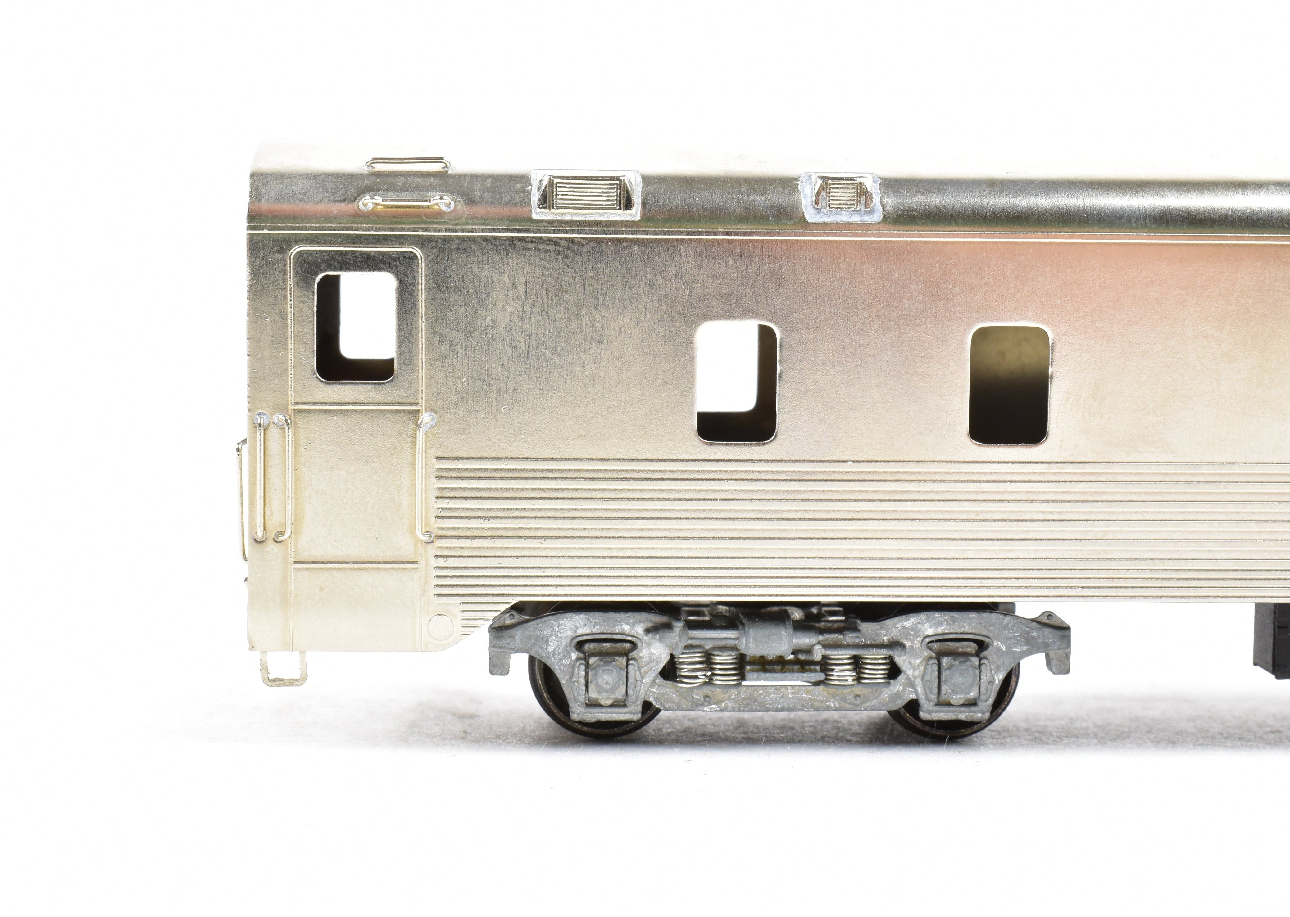 HO Scale Brass Model Train Lambert C&O - Chesapeake and Ohio 2 Unit Dorm Kitchen and Diner Set for Train Enthusiasts