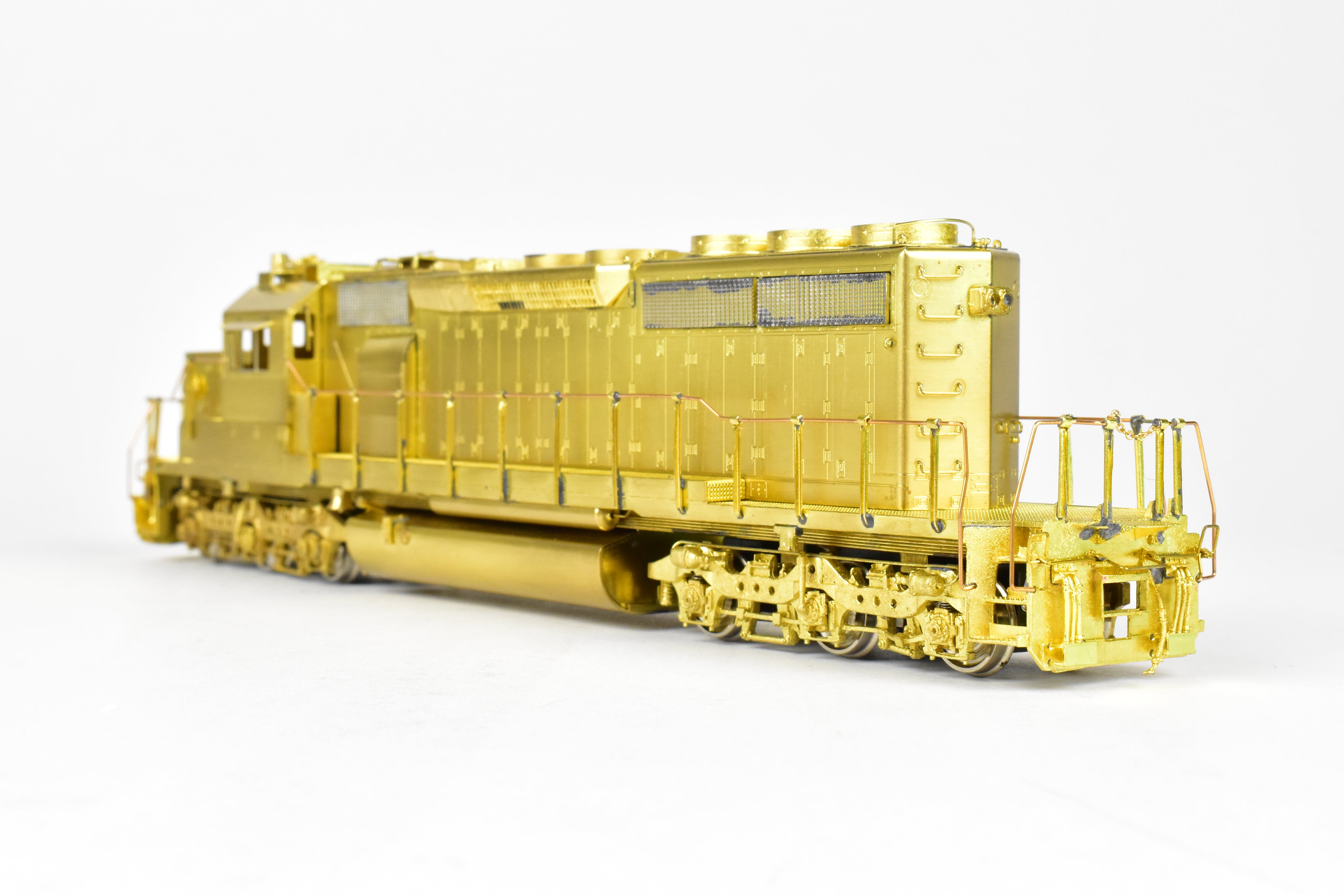 Brass ATSF - Santa Fe EMD SD40-2 116 Inch Snoot Nose Model by Overland