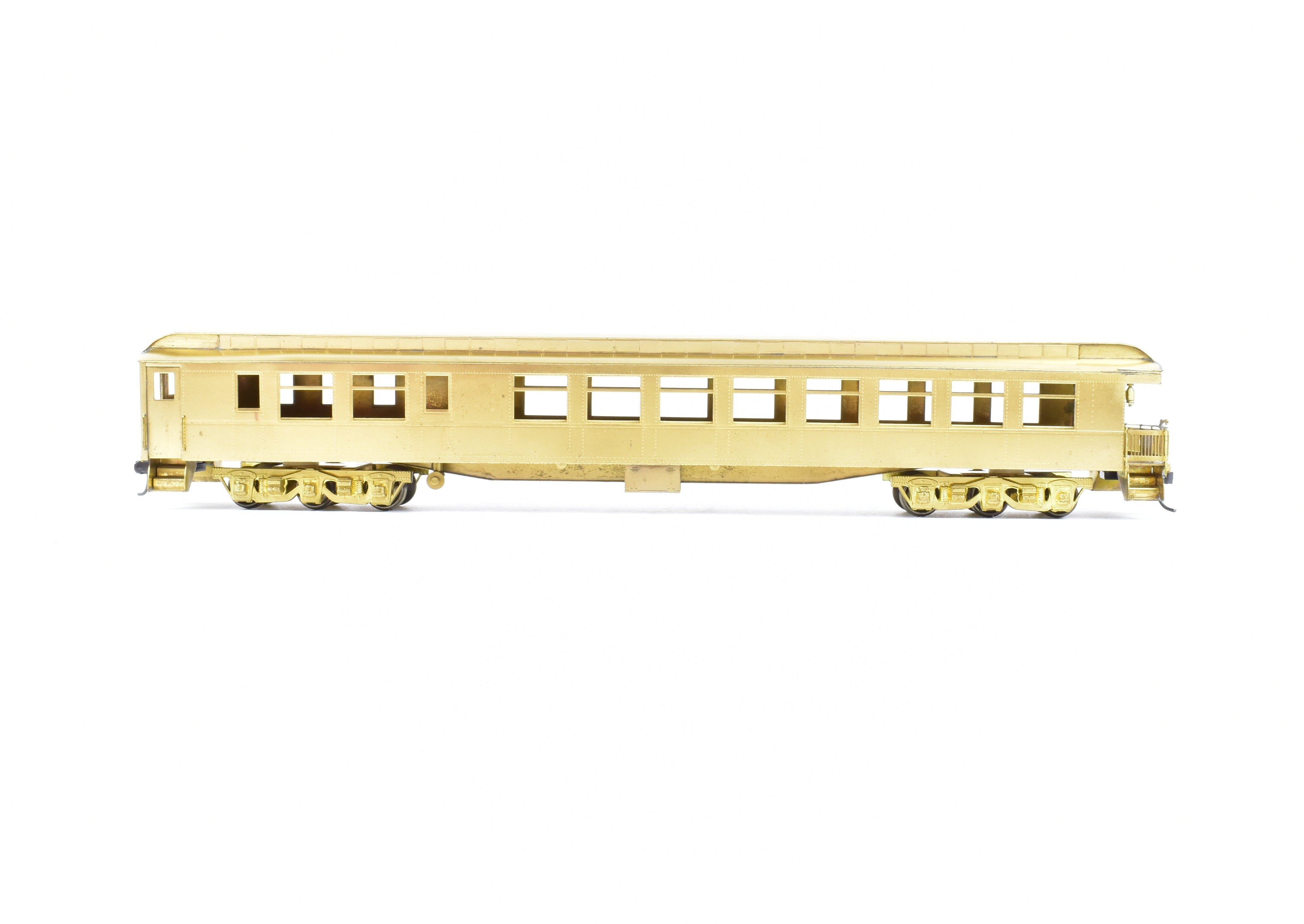 HO Scale Brass Nickel Plated Model Train - New York Ontario & Western Observation Car by Nickel Plate Products