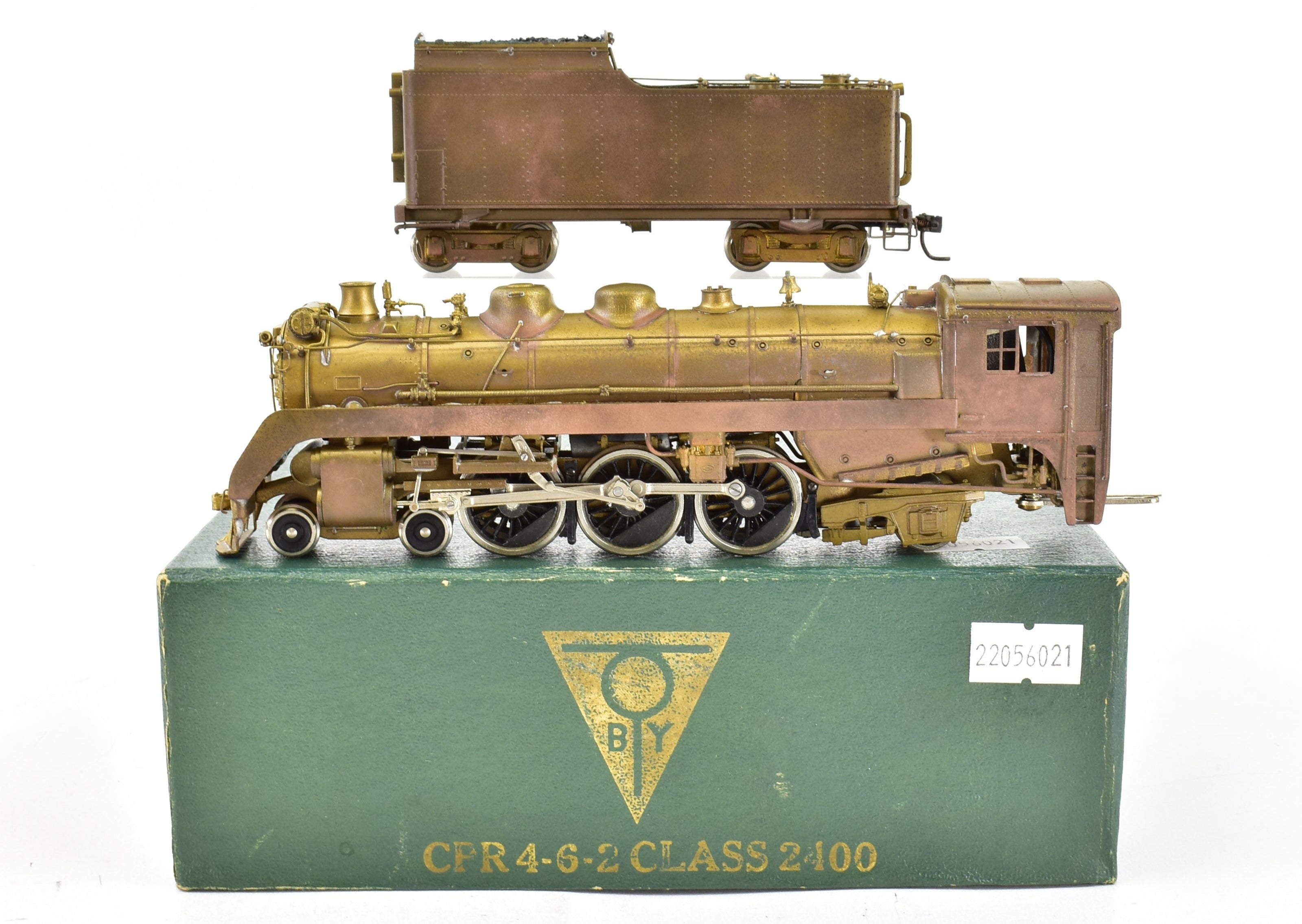 HO Scale Brass Toby CPR Canadian Pacific Railway 4-6-2 2400 Class G-2 Pacific Model