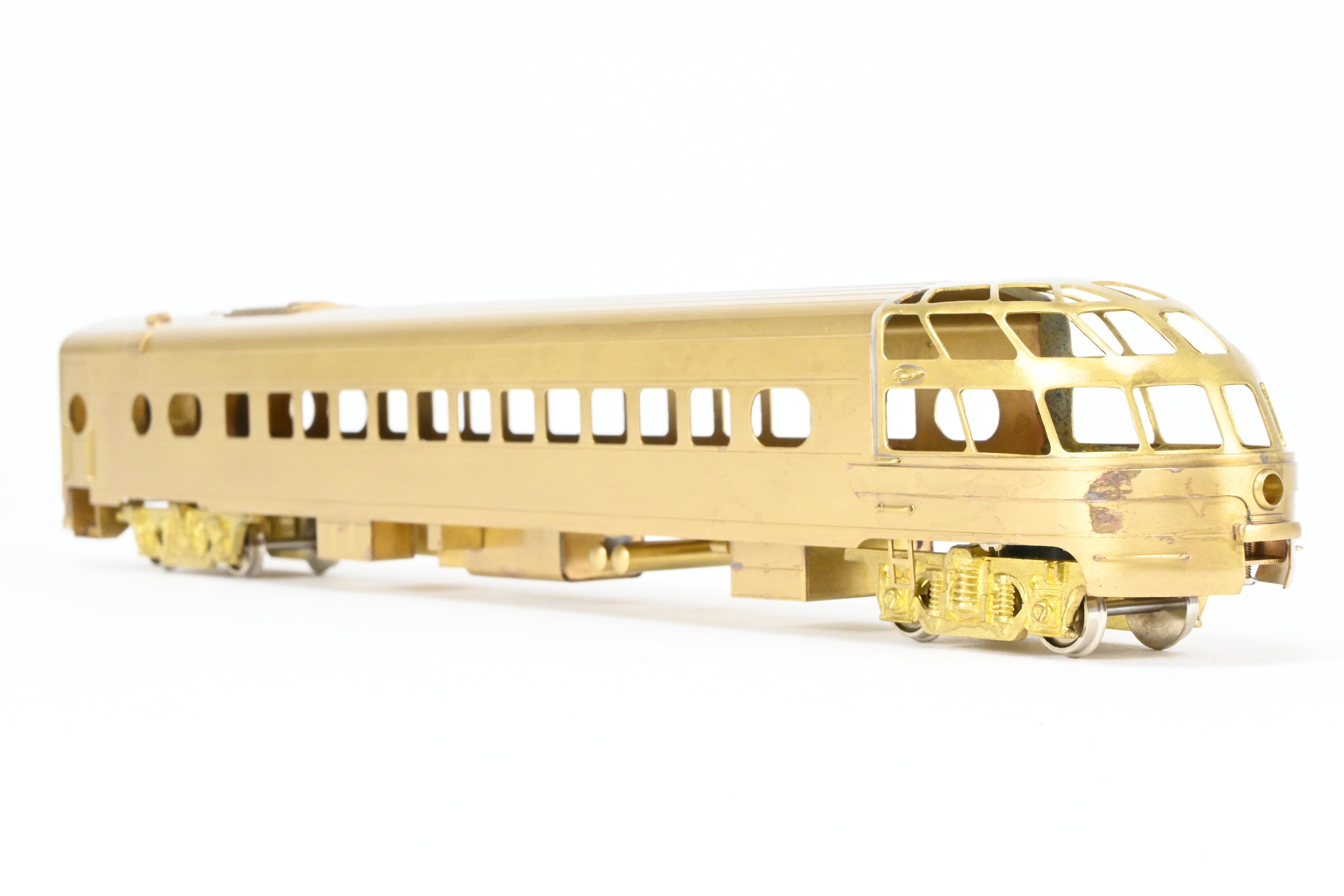 HO Scale Brass Soho Milwaukee Road #186 Rapids Sky Top Lounge Observation Model Train