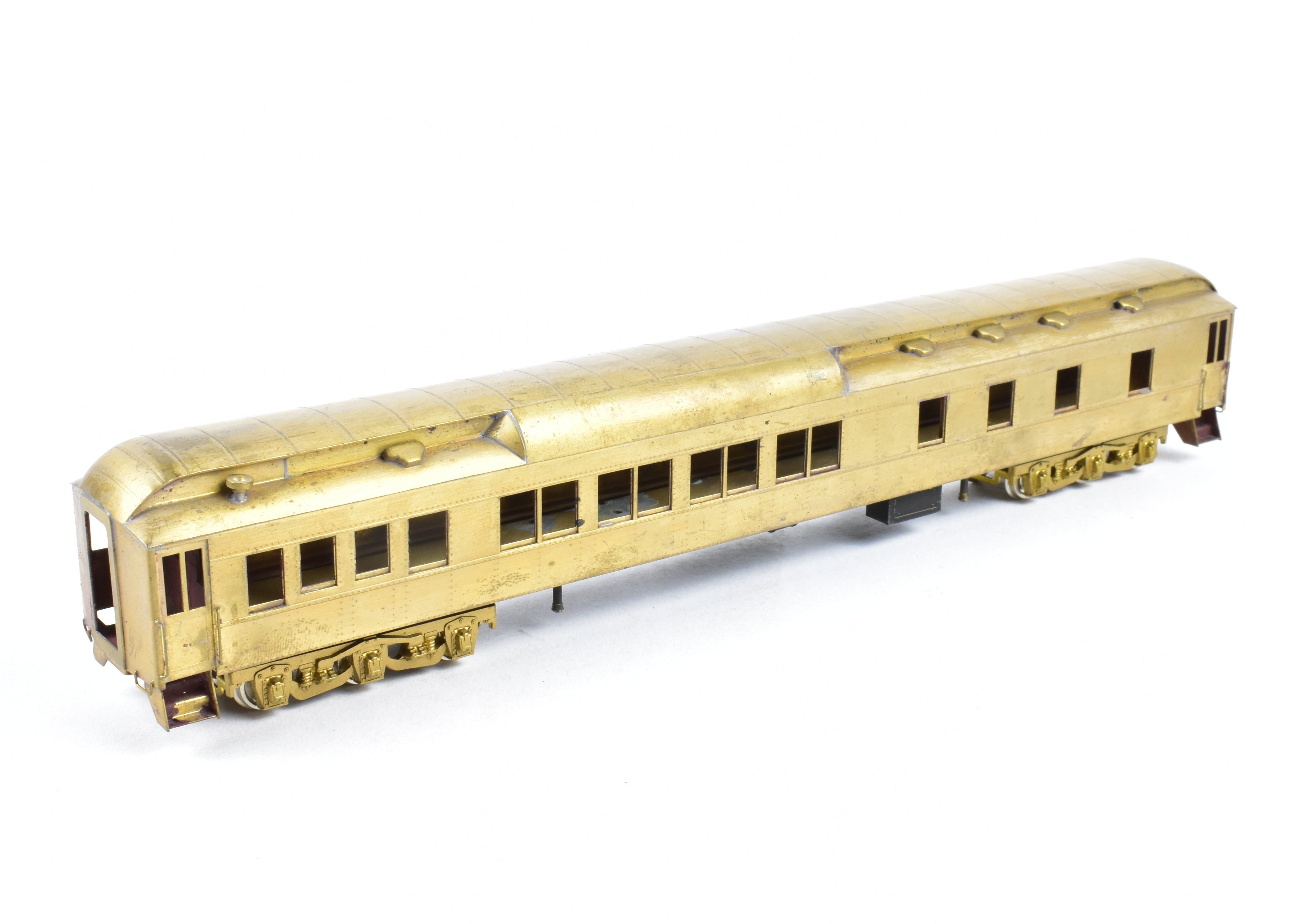 HO Scale Brass Lambert Pullman Heavyweight 8-1-2 Sleeping Car with Trucks for Various Road Models