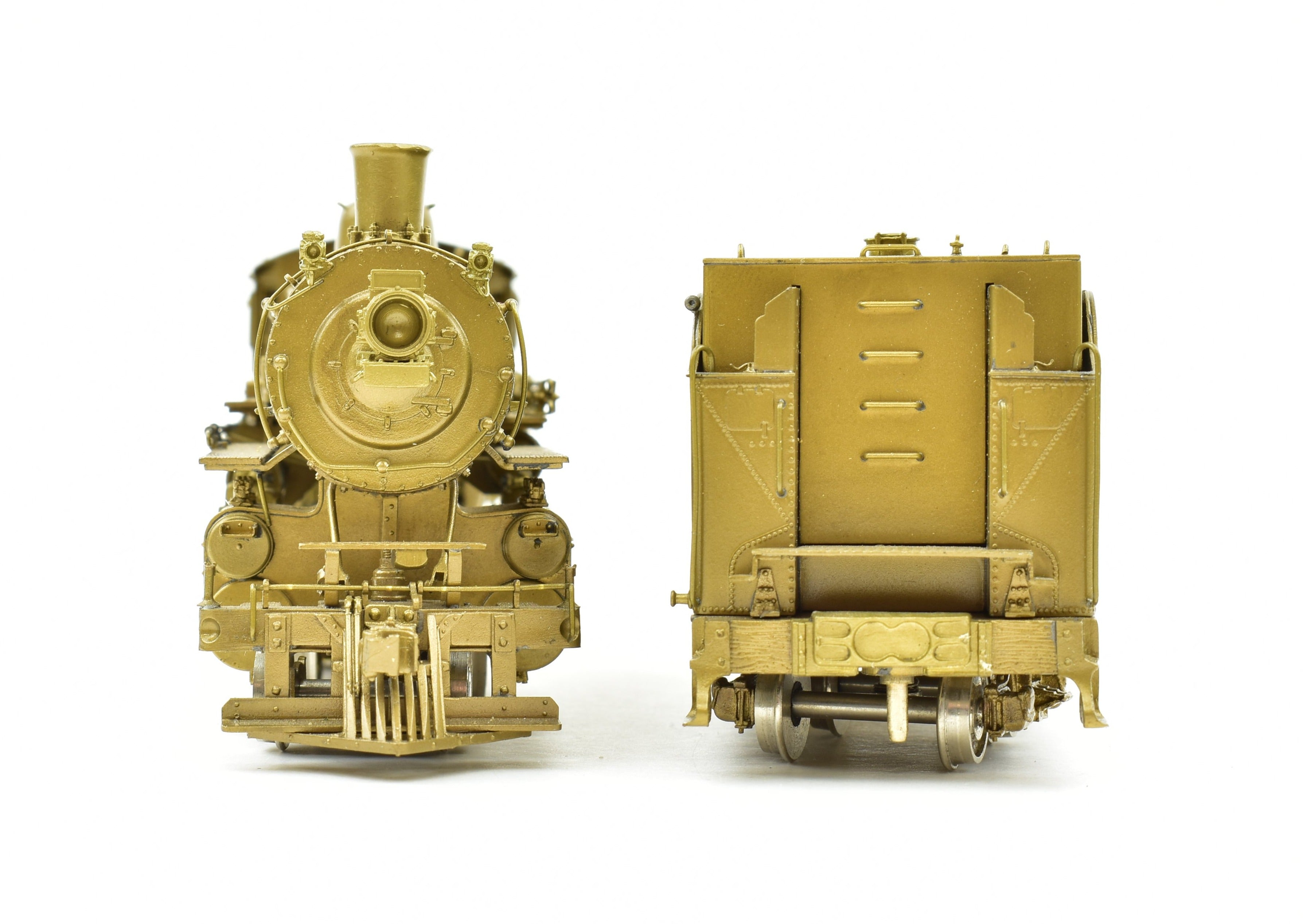 High - Quality HO Scale Brass PFM - SKI Model Train: Northern Pacific Class W - 1 2 - 8 - 2 from 1982 Production Run