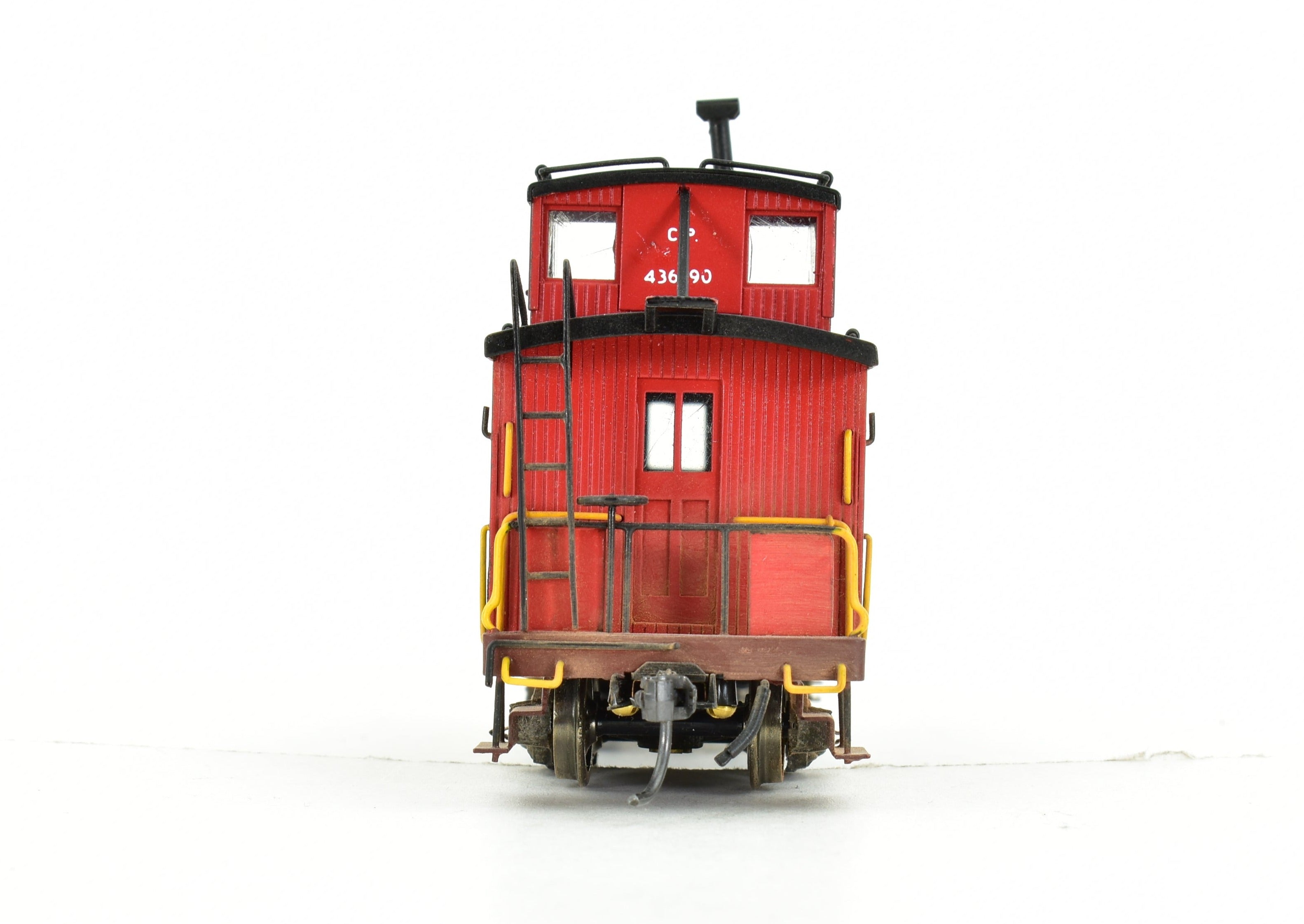 Custom Painted HO Brass PFM - Tenshodo Canadian Pacific Railway Caboose or Van