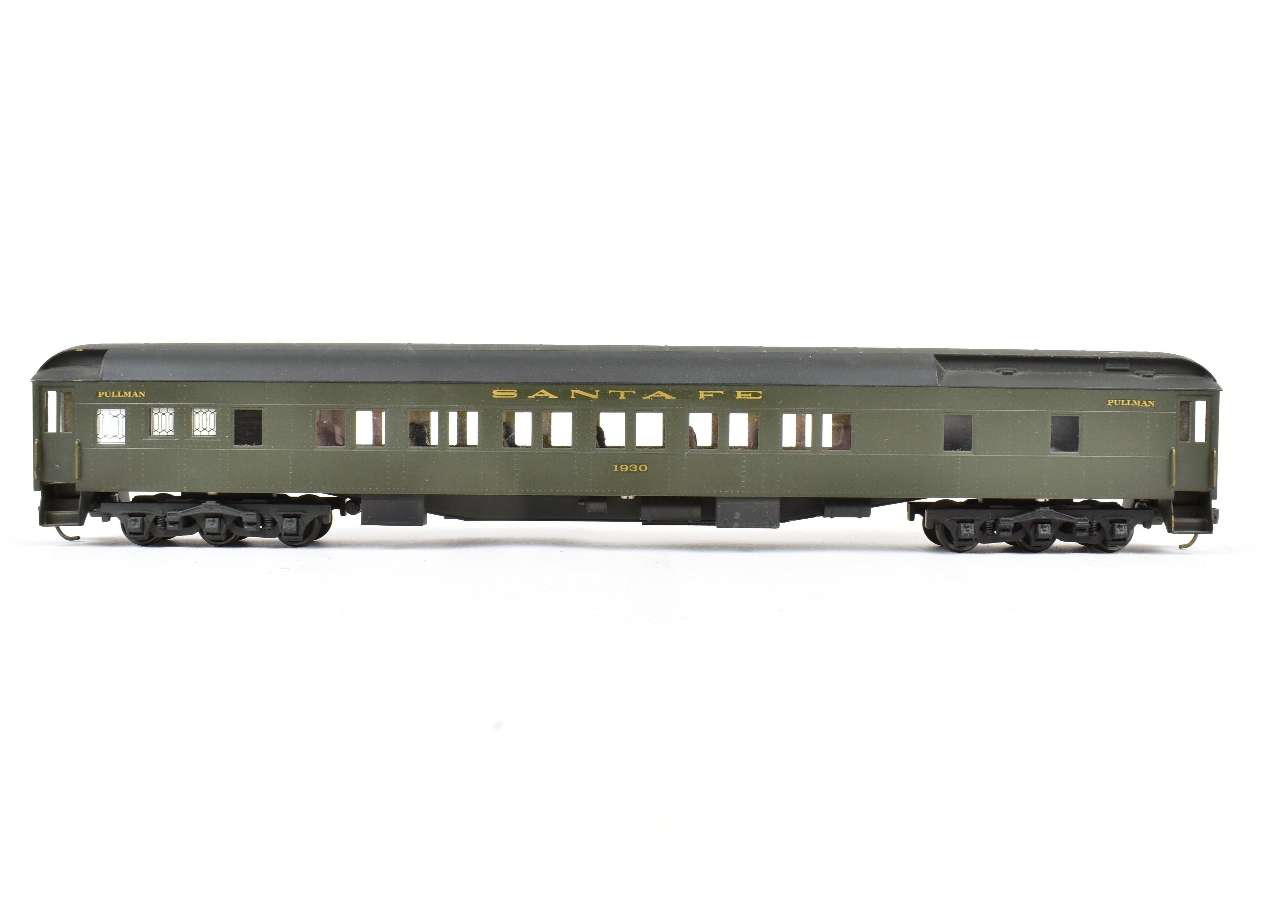 HO Scale Brass Lambert ATSF Santa Fe Heavyweight 12-Section Sleeper Model