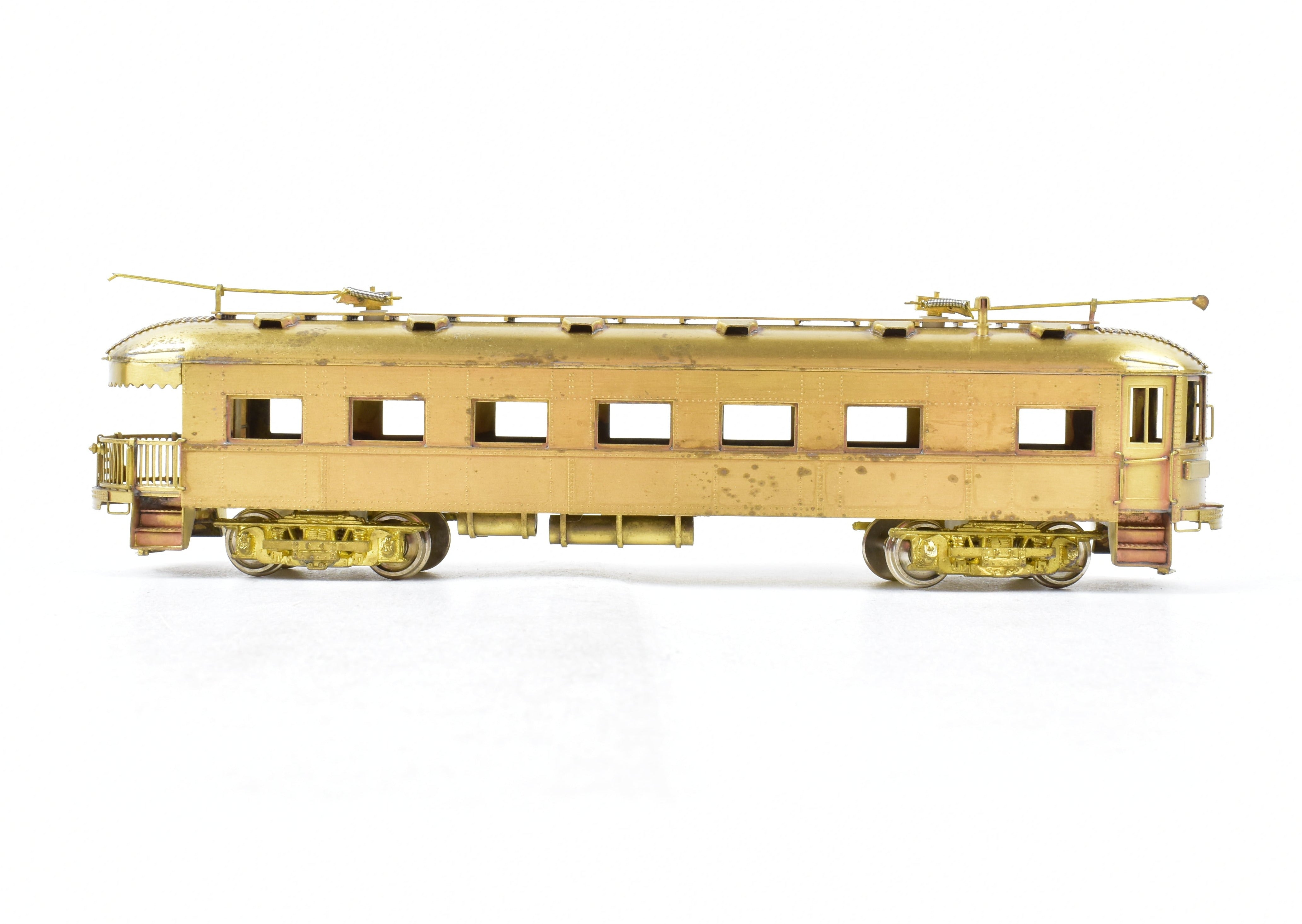 1978 HO Brass MTM Midwest Trolley Museum North Shore Line No. 410 Parlor Observation Trailer
