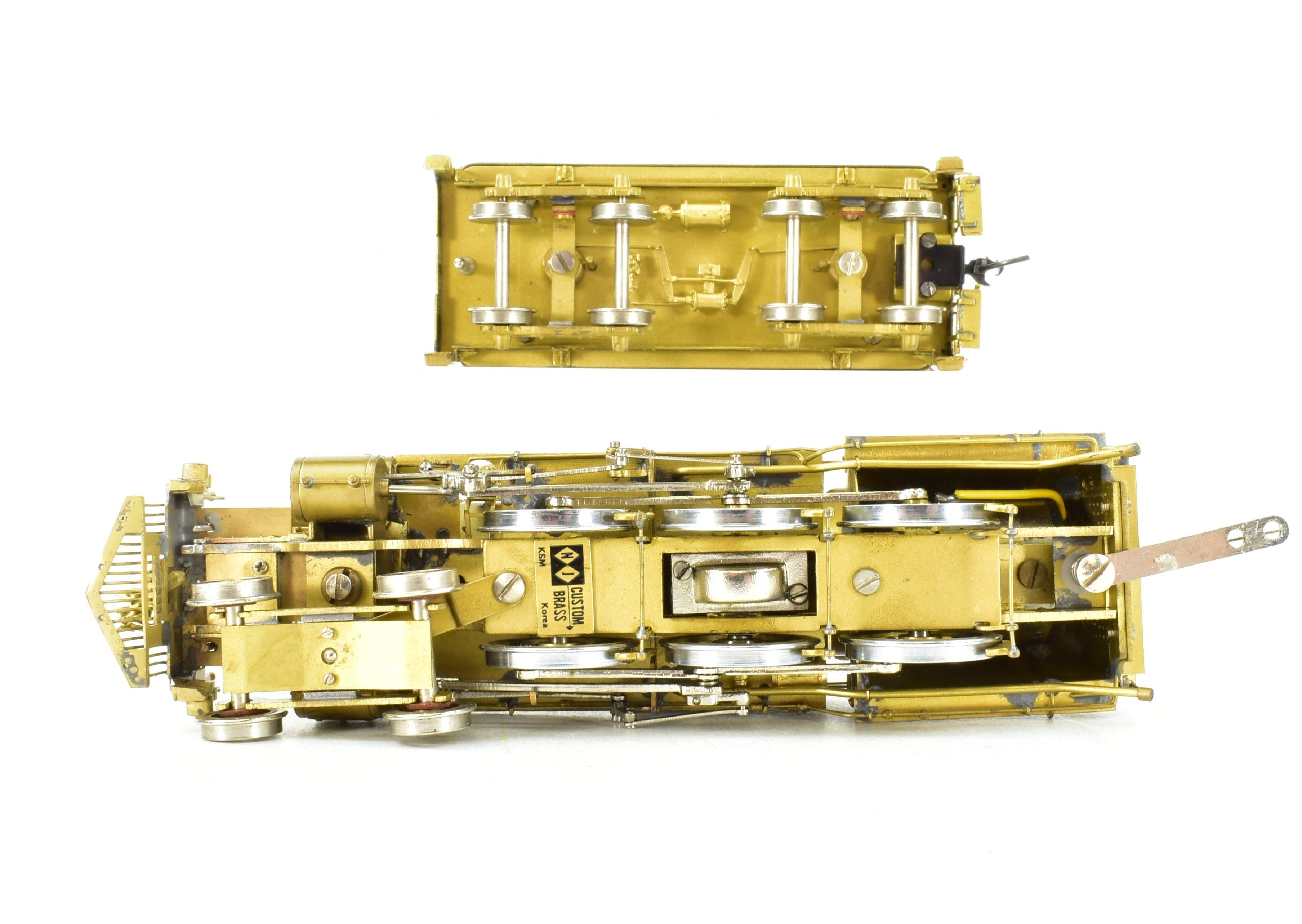 HO Scale Custom Brass Reading L7sb 4-6-0 Ten Wheeler Camelback Model