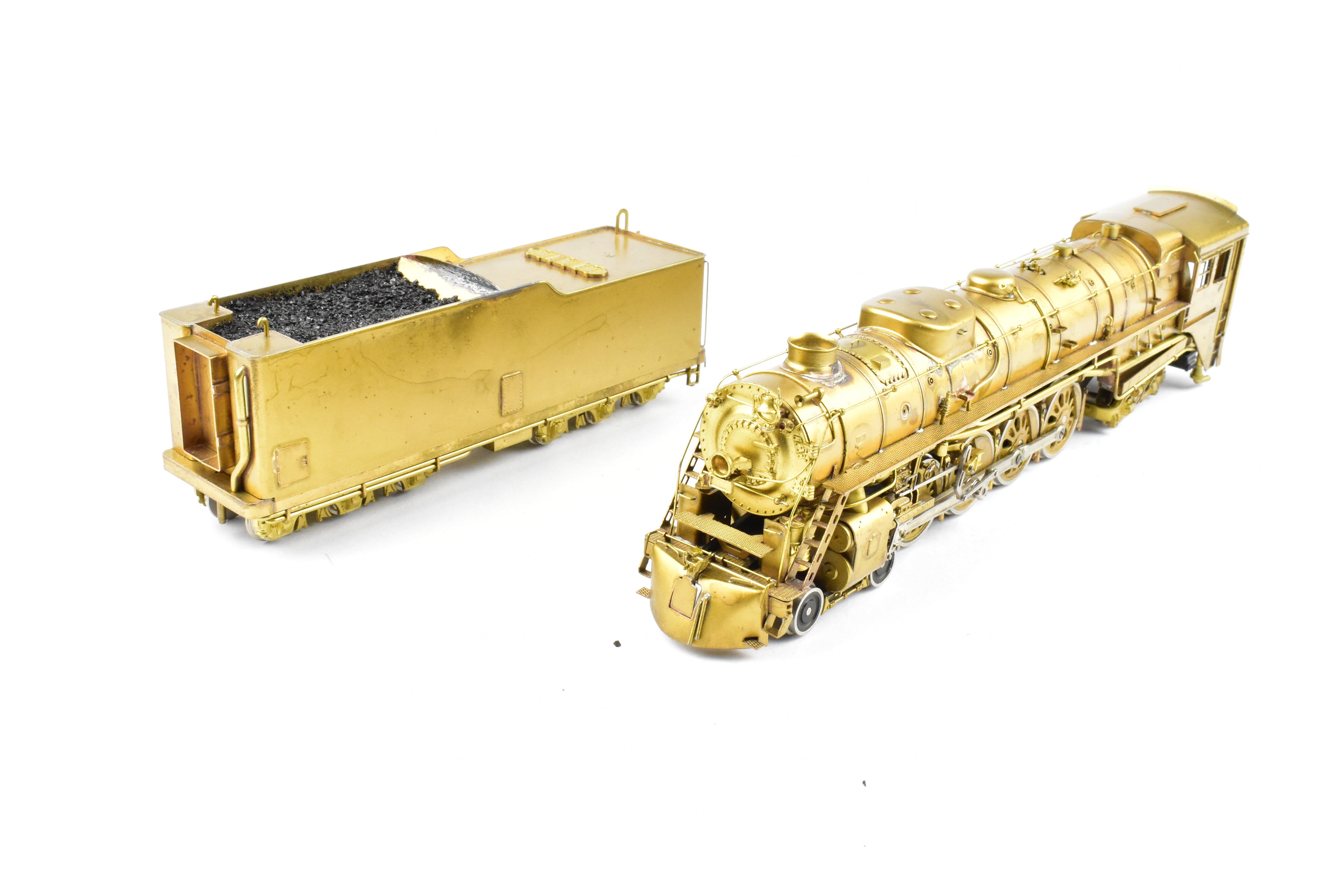 HO Scale Brass Model Train - Northwest Short Line MILW - Milwaukee Road S-2 4-8-4 Locomotive