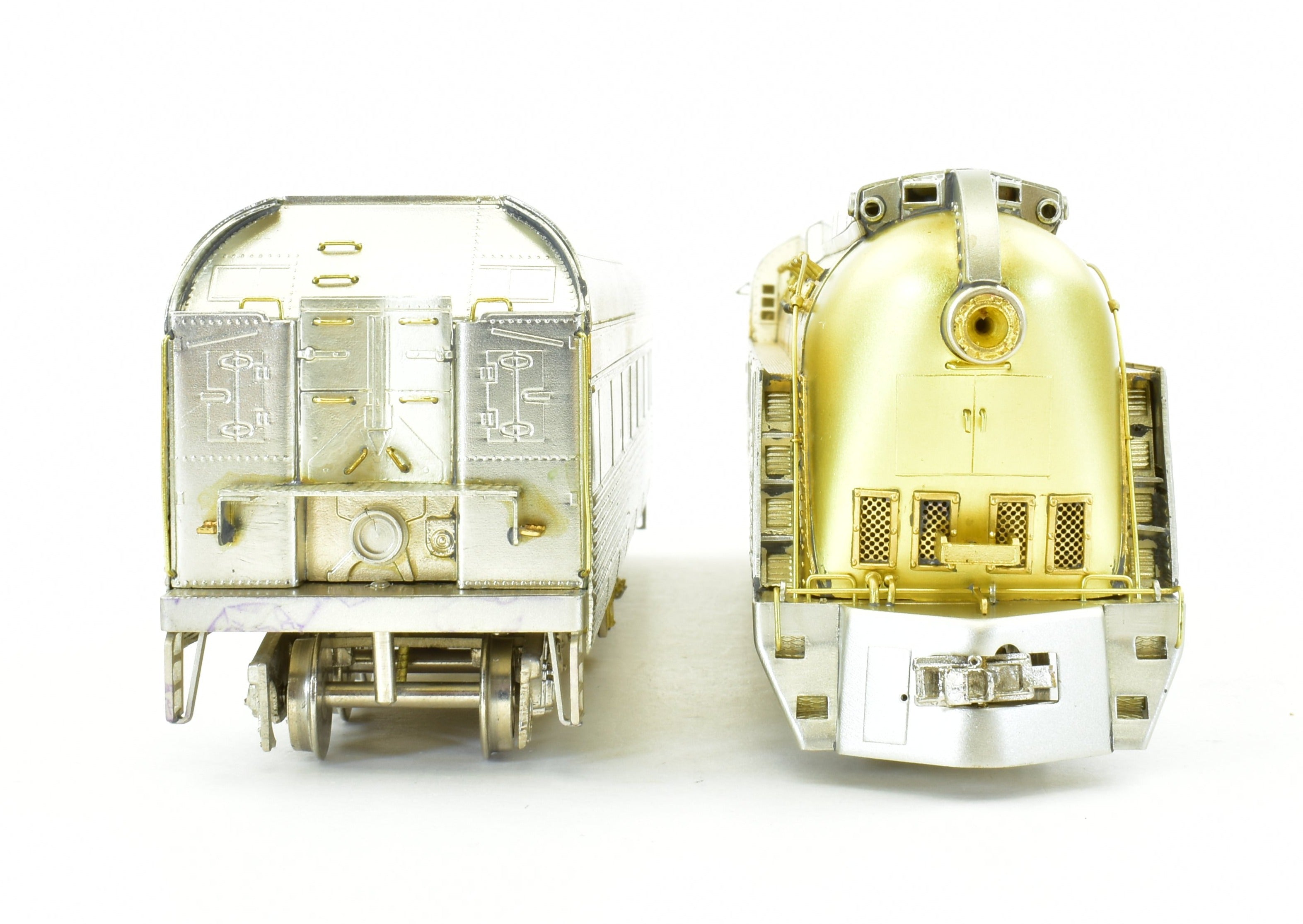 HO Scale Custom Brass Chesapeake & Ohio L-1 4-6-4 Streamlined Hudson Model Locomotive by NJ Custom Brass