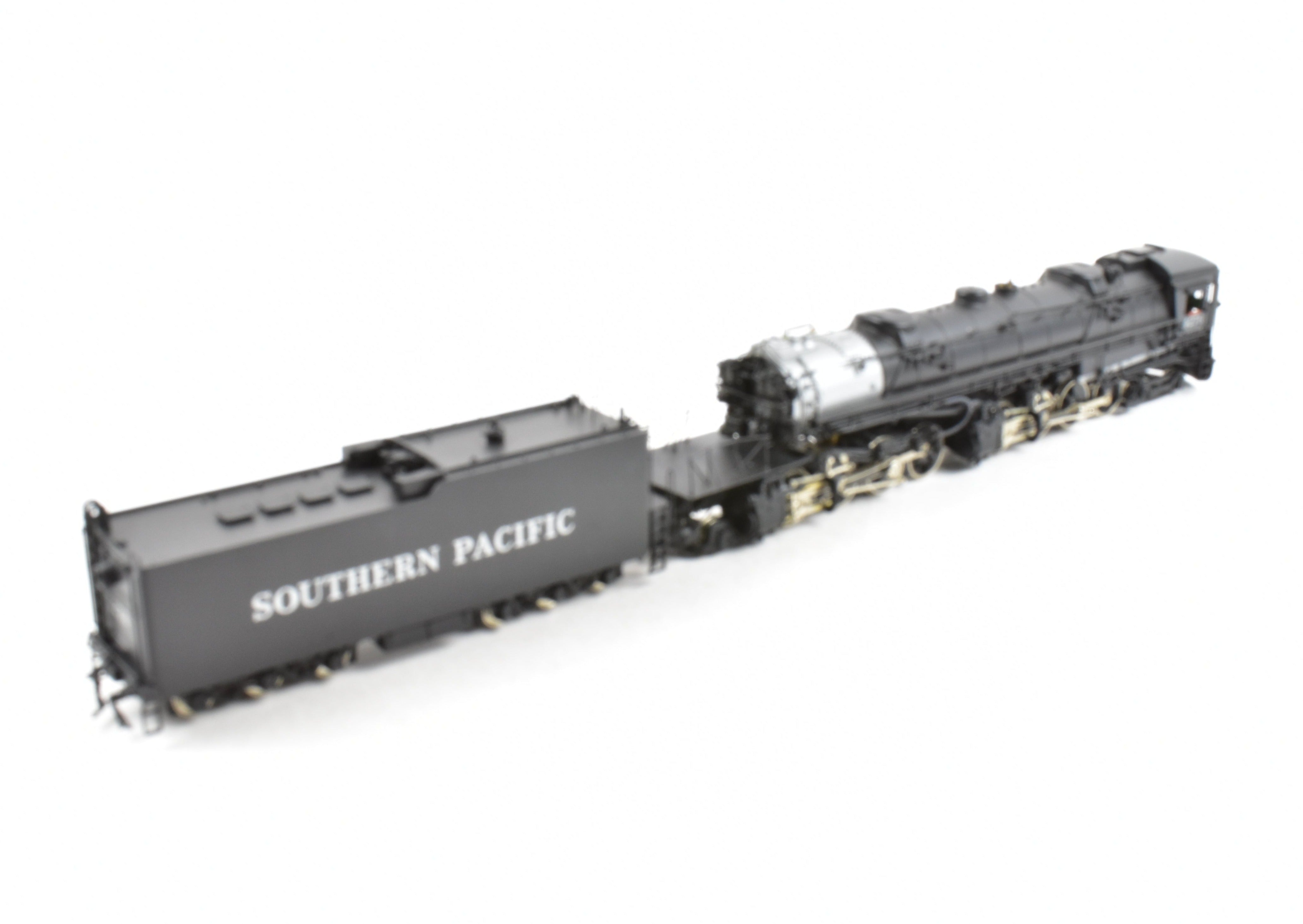 HO Scale Brass Model Train - PFM Tenshodo Southern Pacific AC - 12 4 - 8 - 8 - 2 Cab Forward Factory - Painted Locomotive, Crown Model, No. 4276, 1983 Run