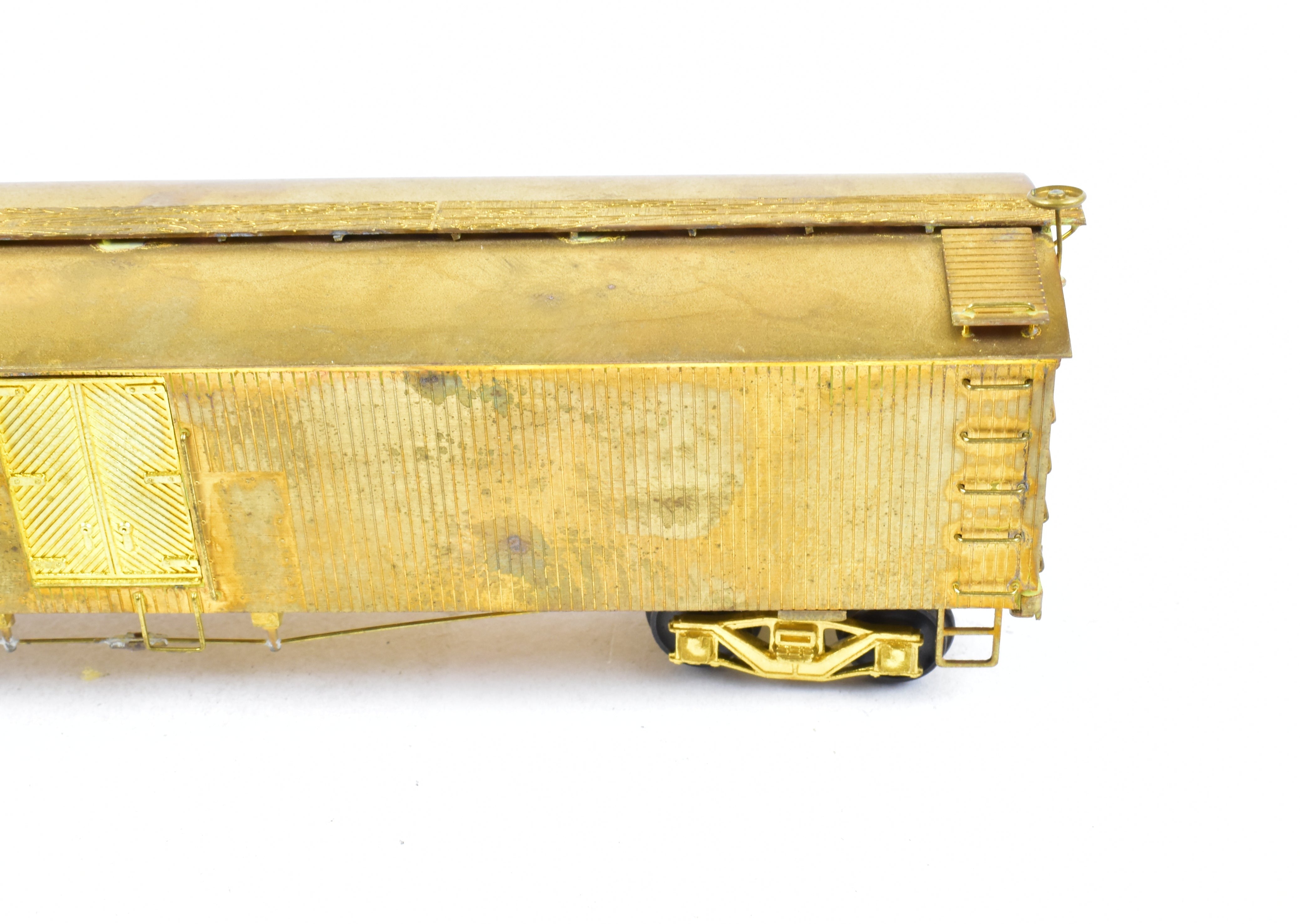 HO Scale Brass Nickel - Plated New York Ontario & Western Milk Car Model