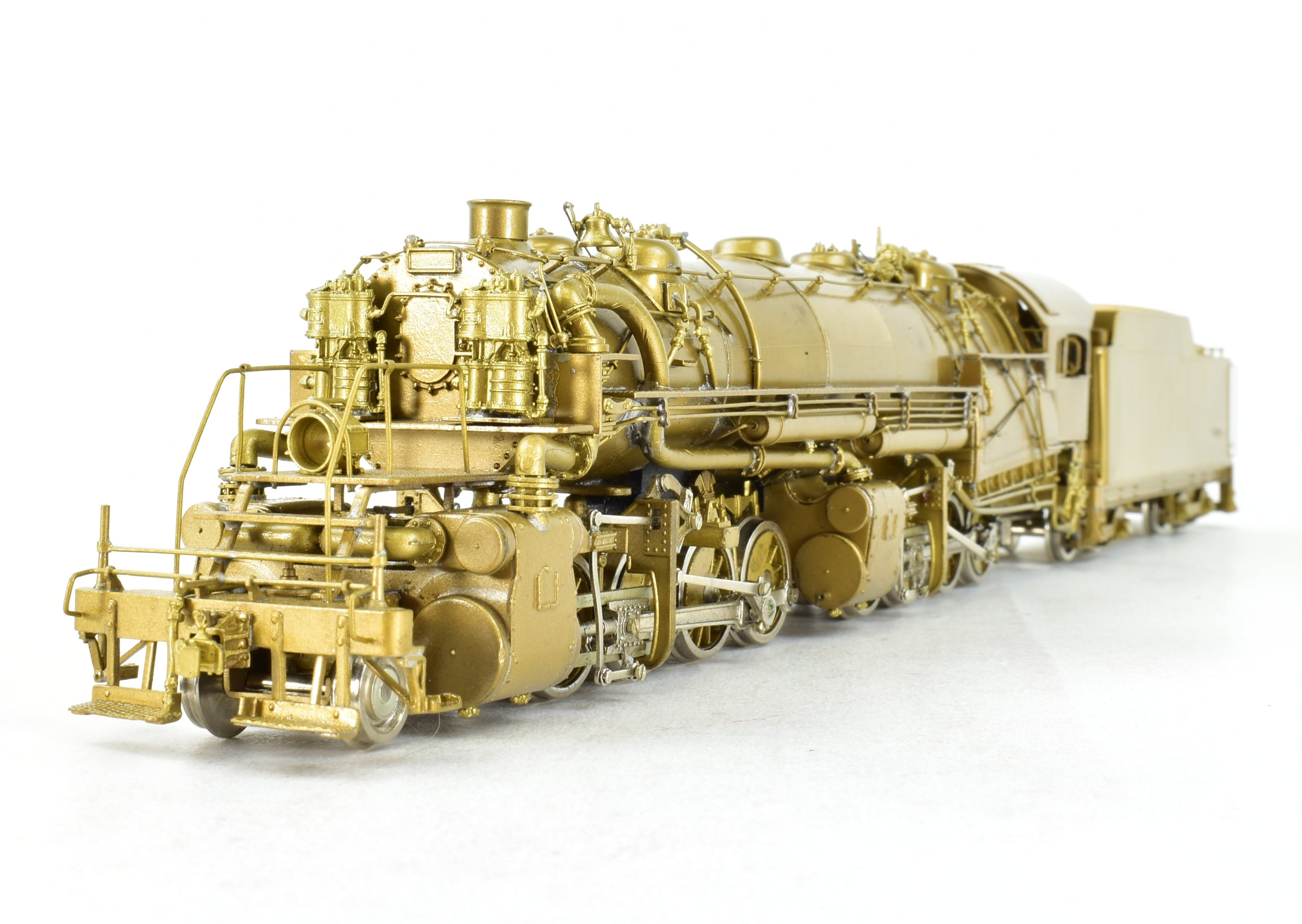 HO Scale Custom Brass Model Train - Reading Lines Class N-1 2-8-8-0 Mallet Rebuilt by NJ Custom Brass
