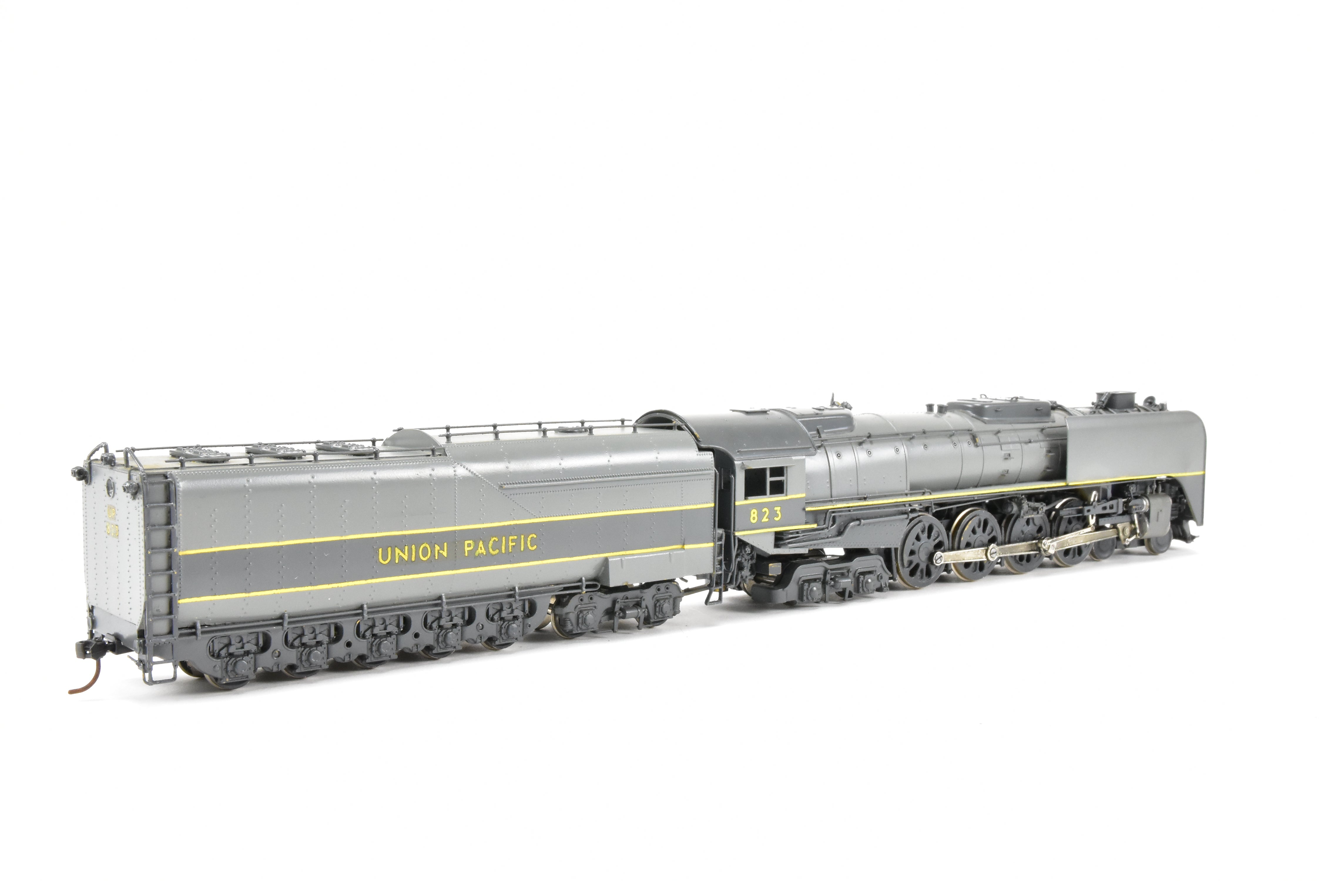 HO Scale Brass PFM Union Pacific 4-8-4 FEF-2 Northern #823 Custom Two-Tone Grey