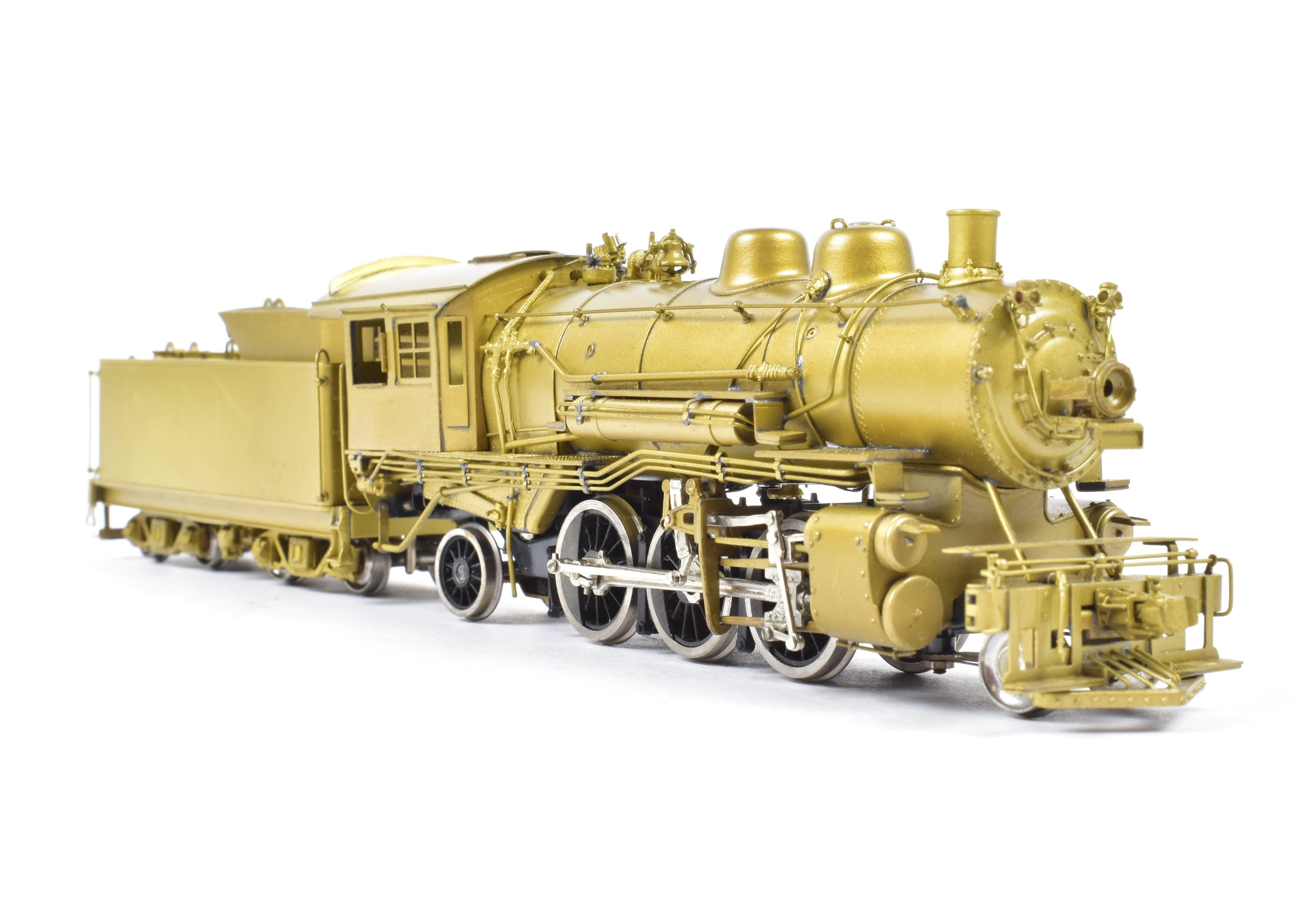 HO Scale Brass Model Train - NorthWest Short Line MILW - Milwaukee Road Class K - 1 2 - 6 - 2 Prairie Locomotive Replica