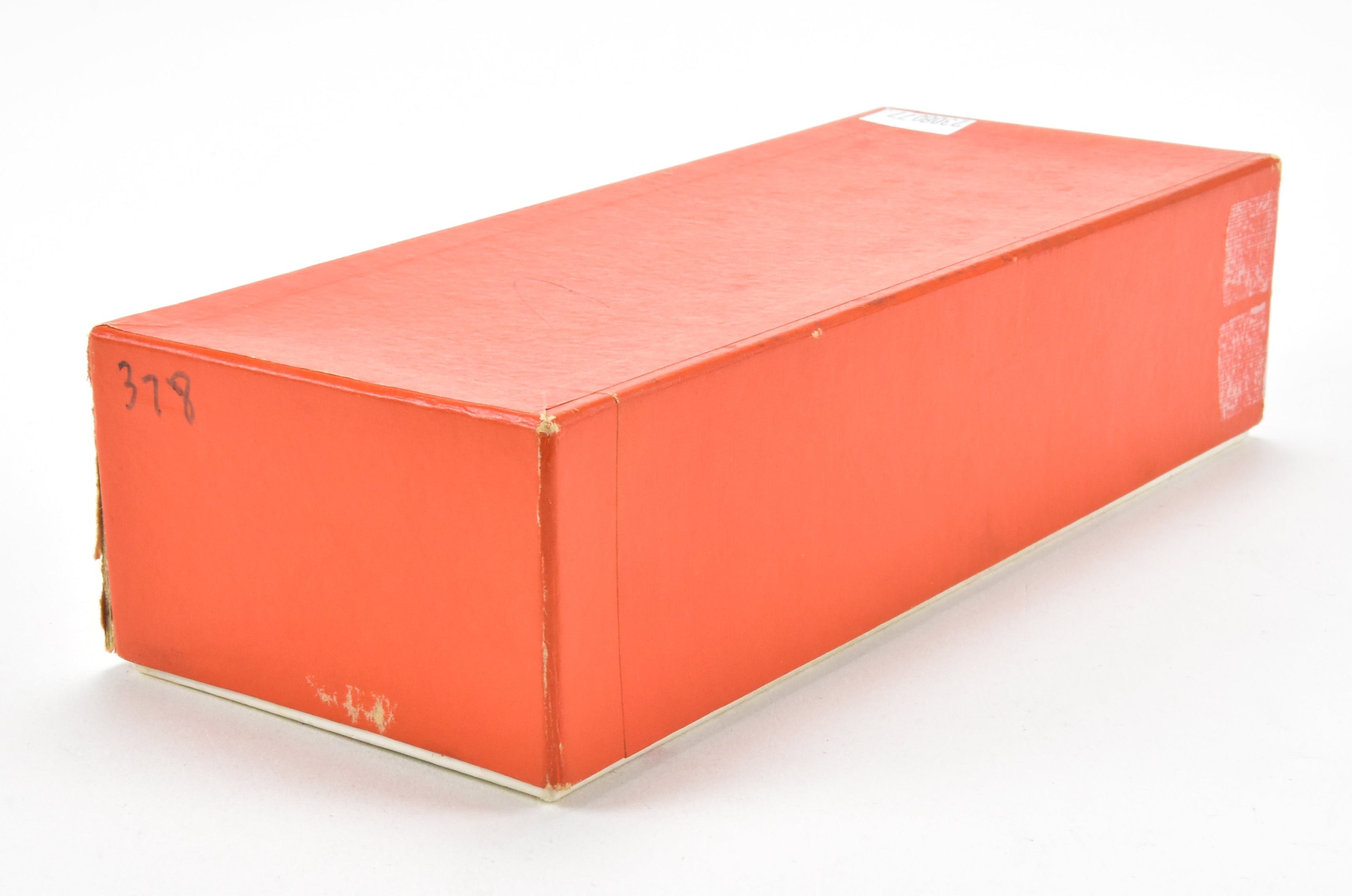 HO Scale Brass Model Train from MTS Imports - Chicago Surface Lines 5703 - 5827 Nearside Car C/P with Added Interior Details, Custom - Painted Unit #5823 in CSL's Creme and Red Colors, Incorrect Box Included