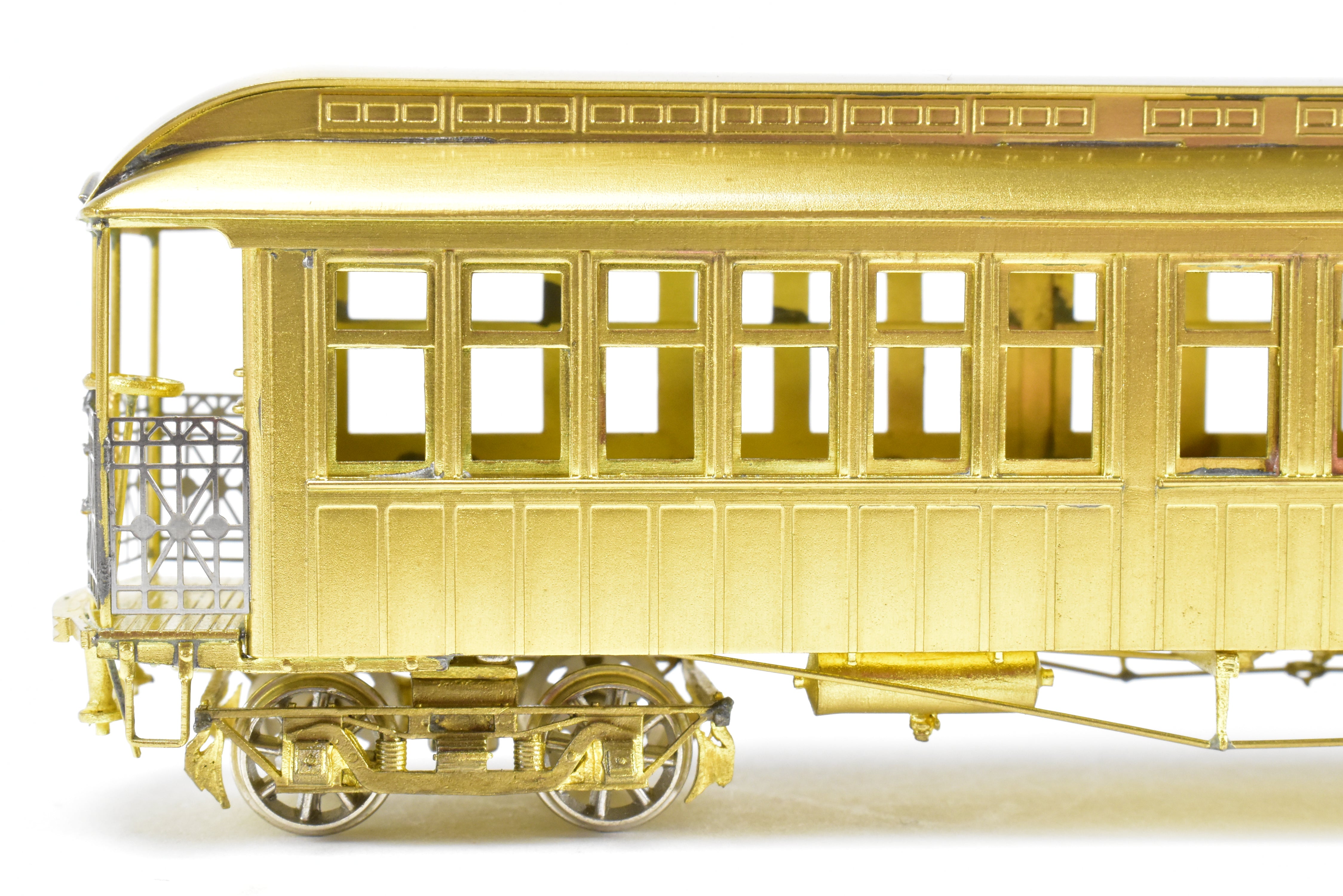 HO Brass MTS Imports Manhattan Elevated & C&SSRT Unpowered Elevated Car, Like New