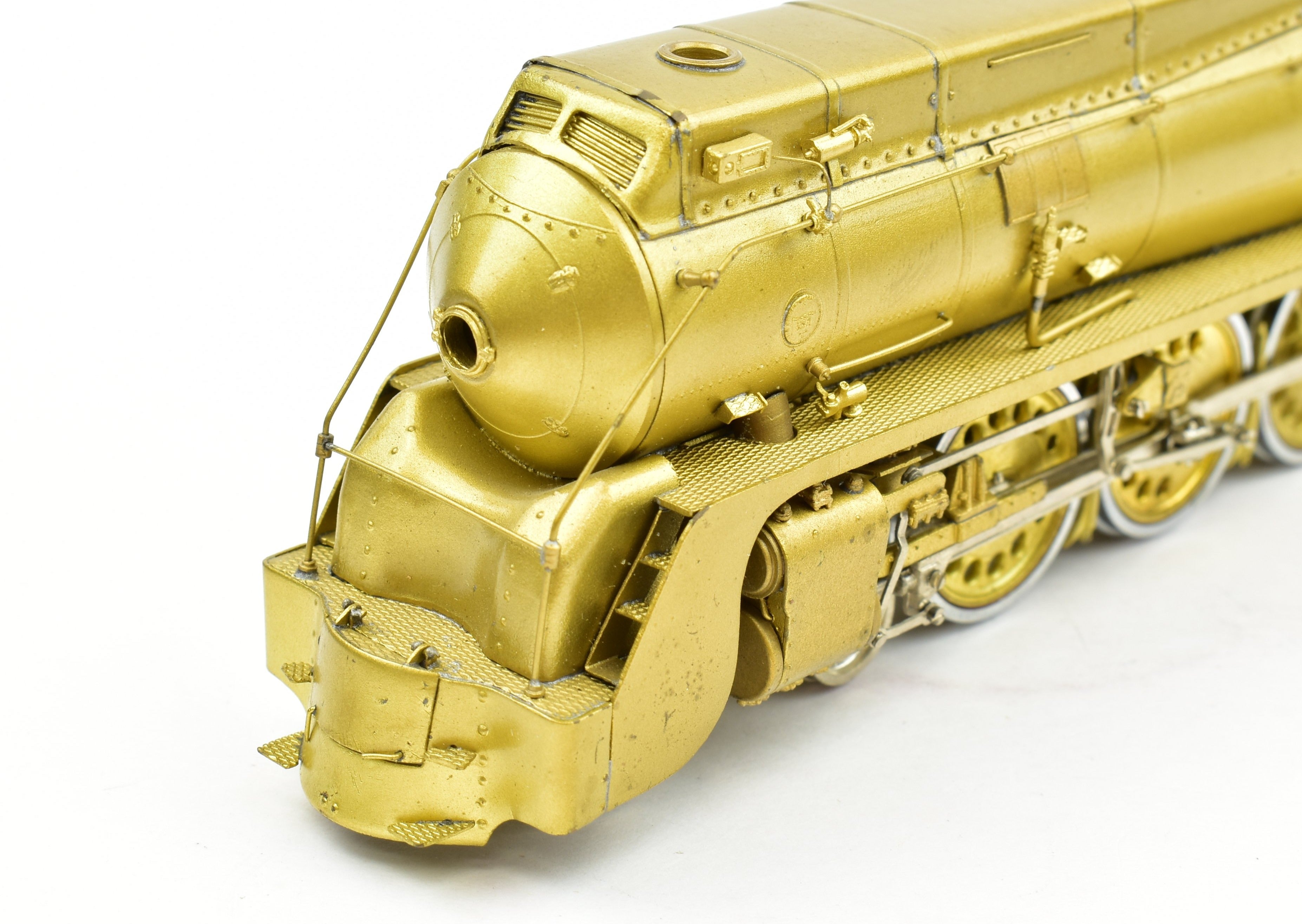 HO Scale Custom Brass Locomotive - 1979 KSM Model, Ideal for Passenger Service
