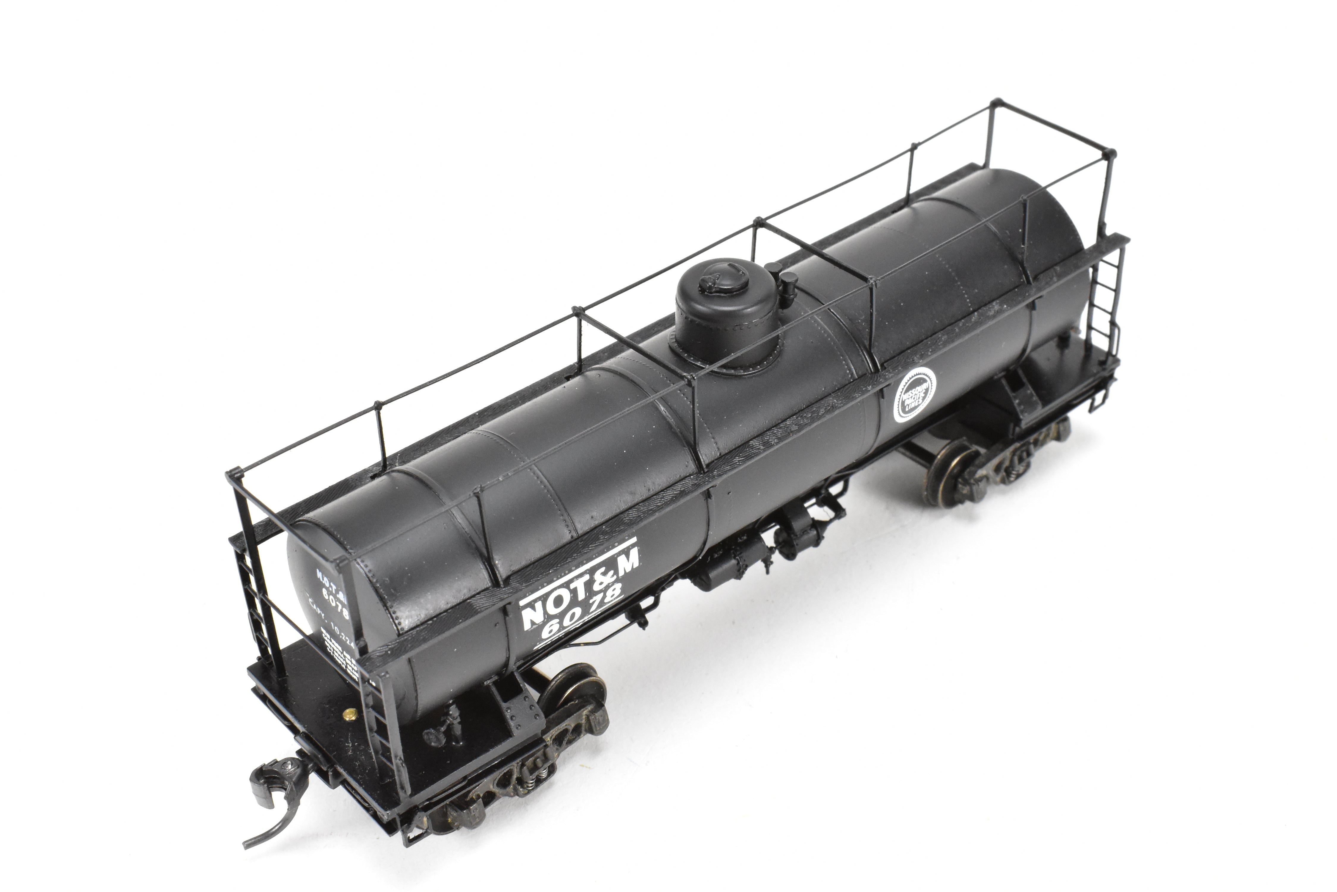 HO Brass NWSL - Professionally Painted Missouri Pacific Tank Car No. 6078