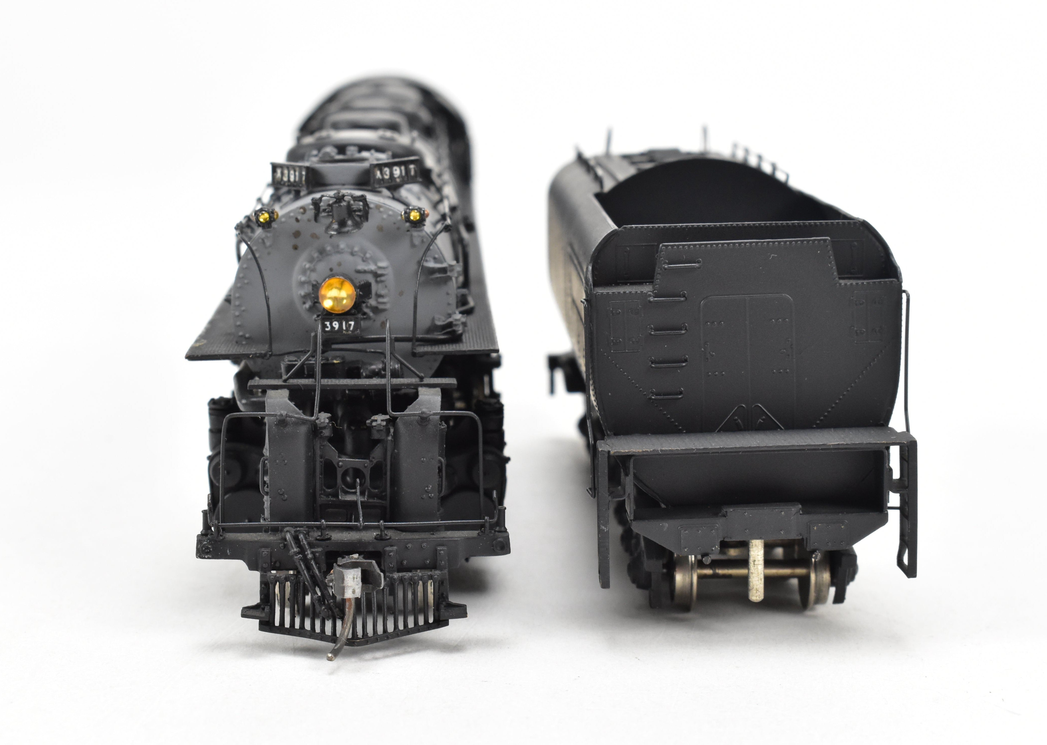 HO Scale Brass Model Train Key Imports UP - Union Pacific 3900 Class 4-6-6-4 Challenger Early Coal Version Locomotive with Custom Paint and Number CP #3917