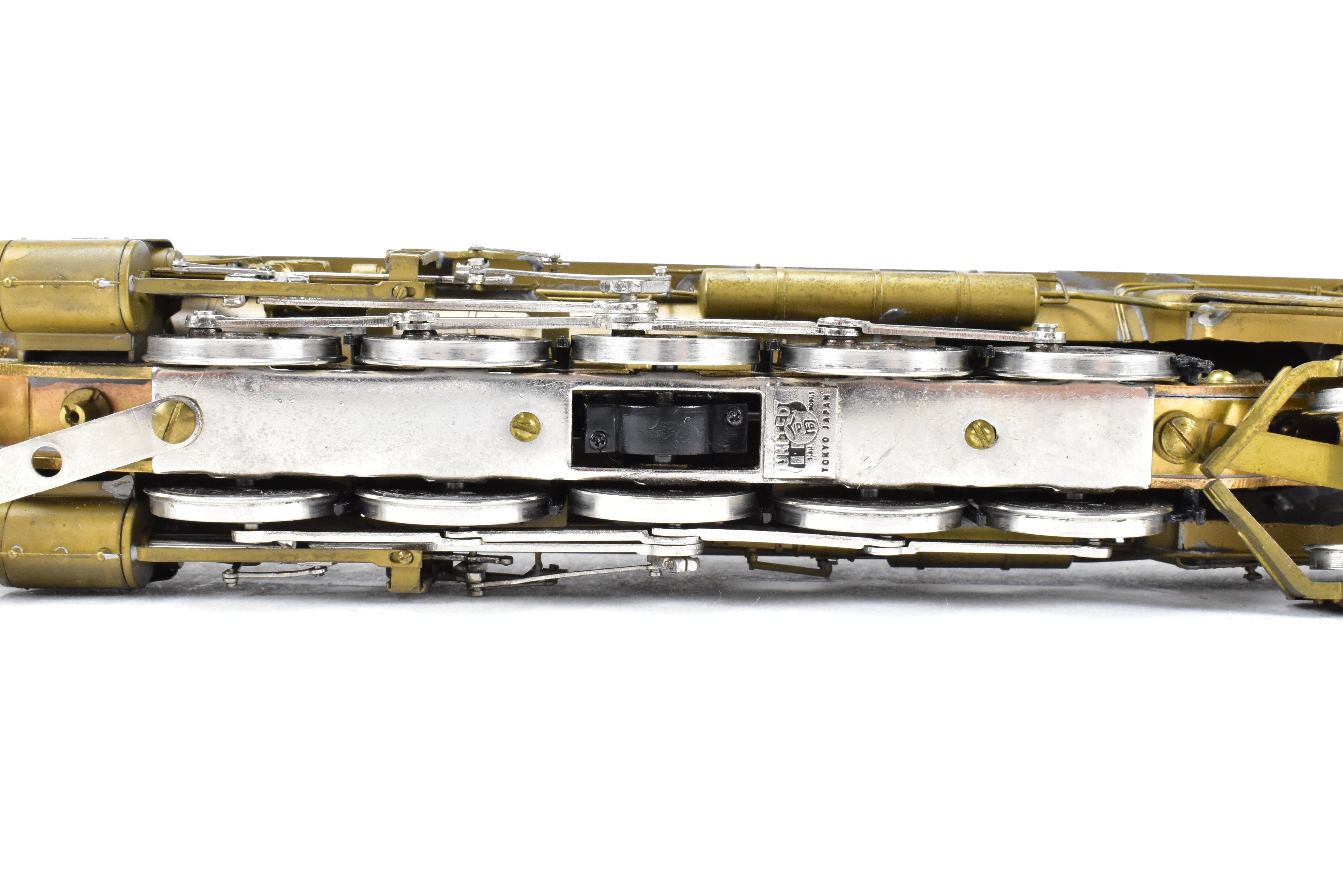 HO Scale Brass PFM - United ATSF - Santa Fe 2-10-4 Locomotive with Can Motor and Gearbox Conversion