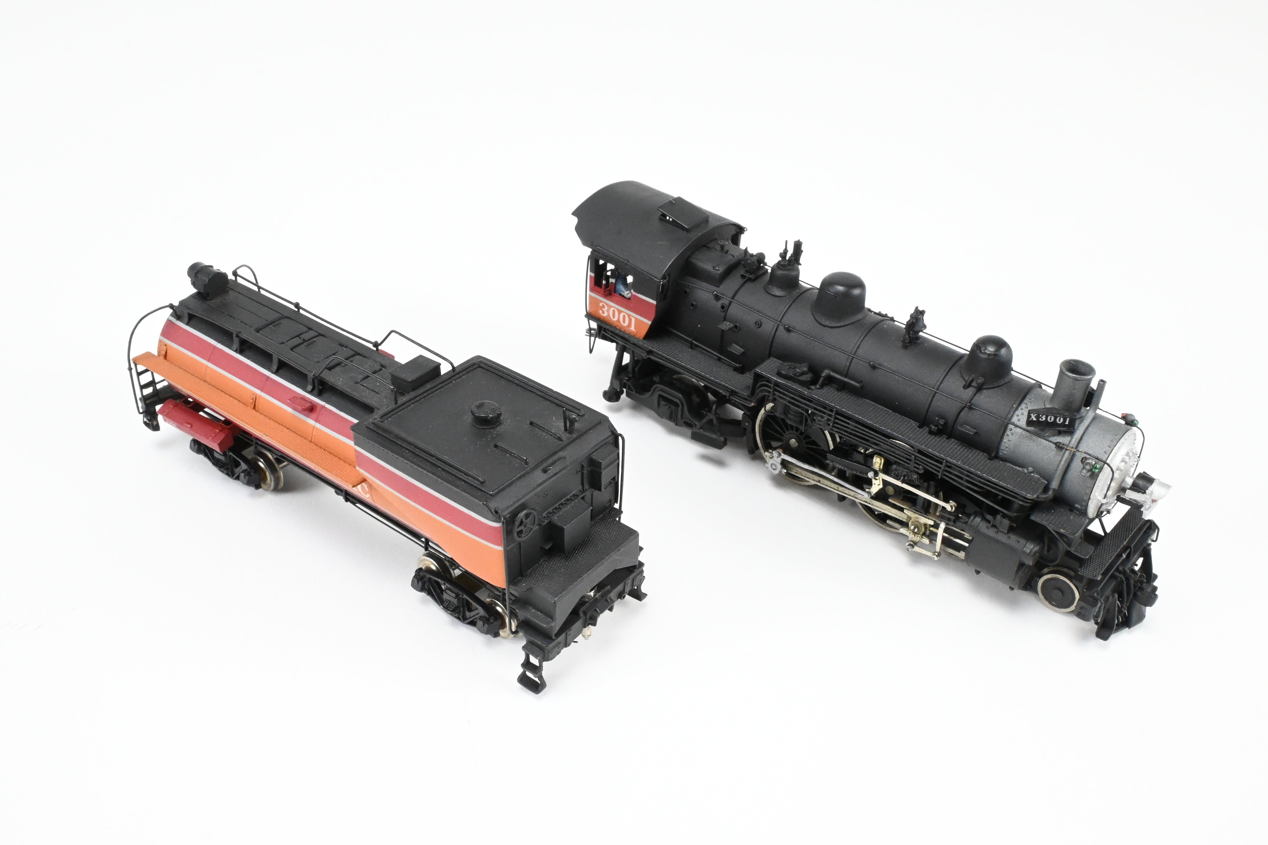 Custom-Built and Detailed HO Brass M.B. Austin SP A6 4-4-2 Atlantic No. 3001