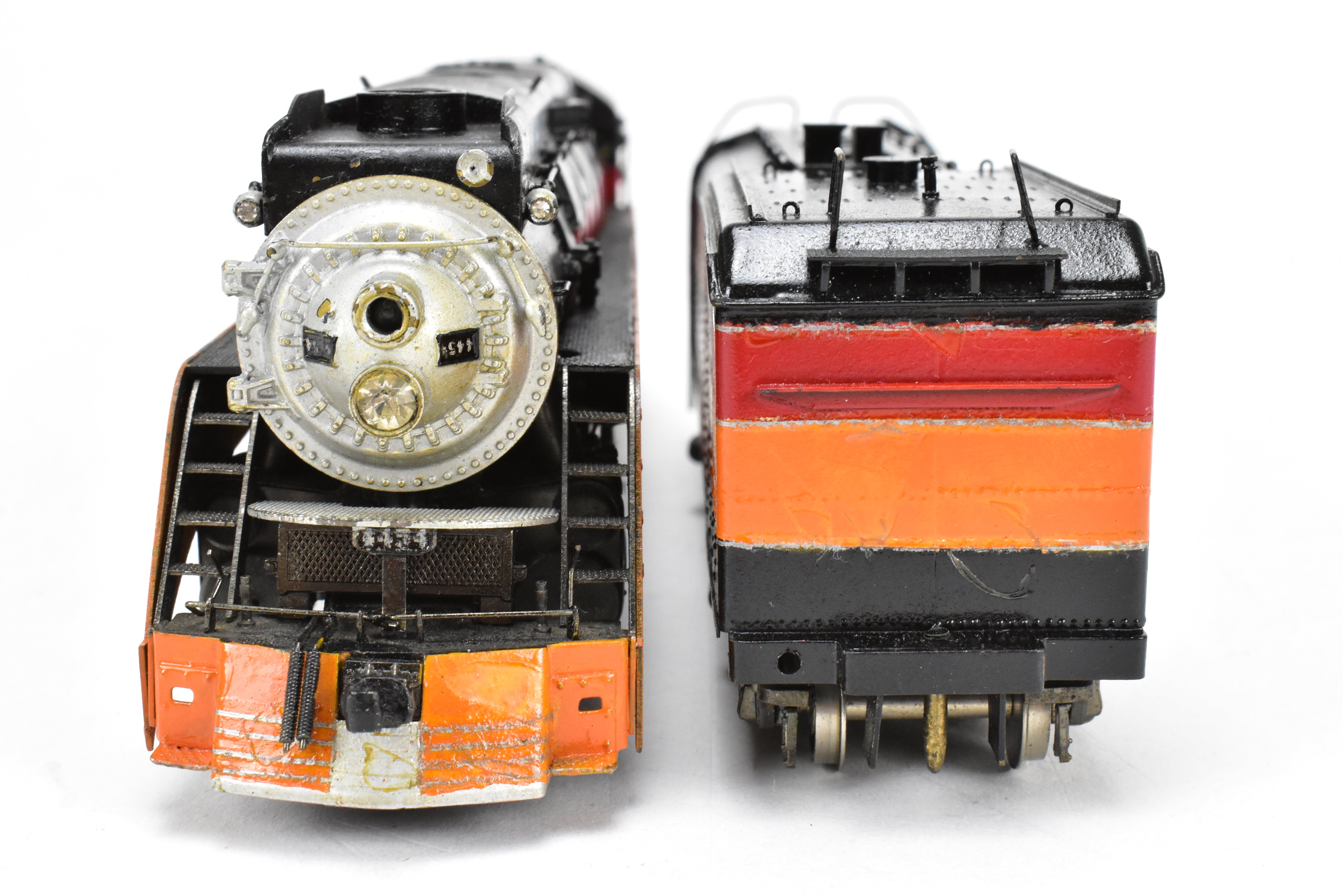 HO Scale Brass Model Train - Max Gray SP Southern Pacific Class GS - 4 4 - 8 - 4 Skirted CP Daylight Locomotive #4454