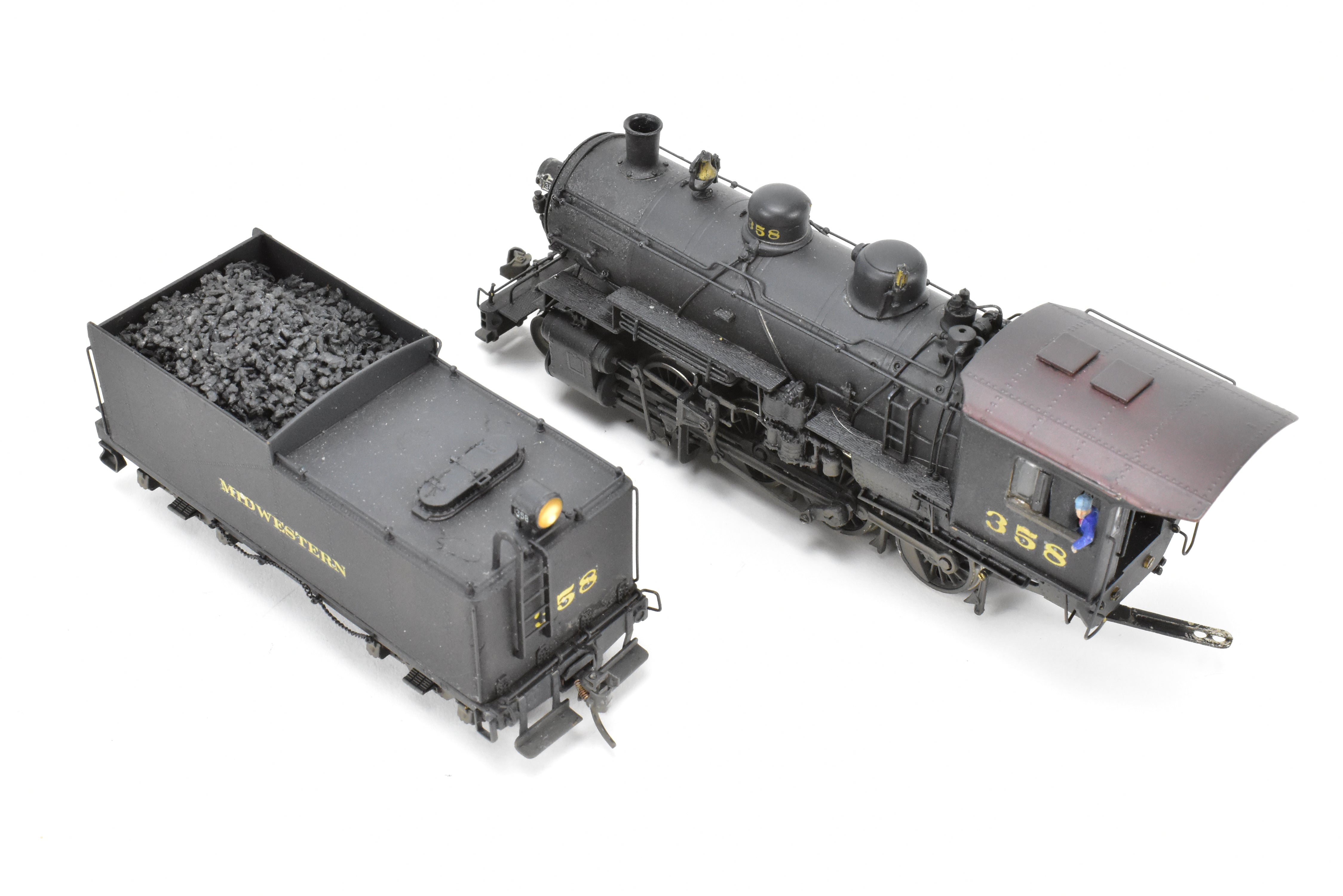 HO Scale Brass PFM SKI L&N Louisville & Nashville H-28a Class 2-8-0 with Custom Paint