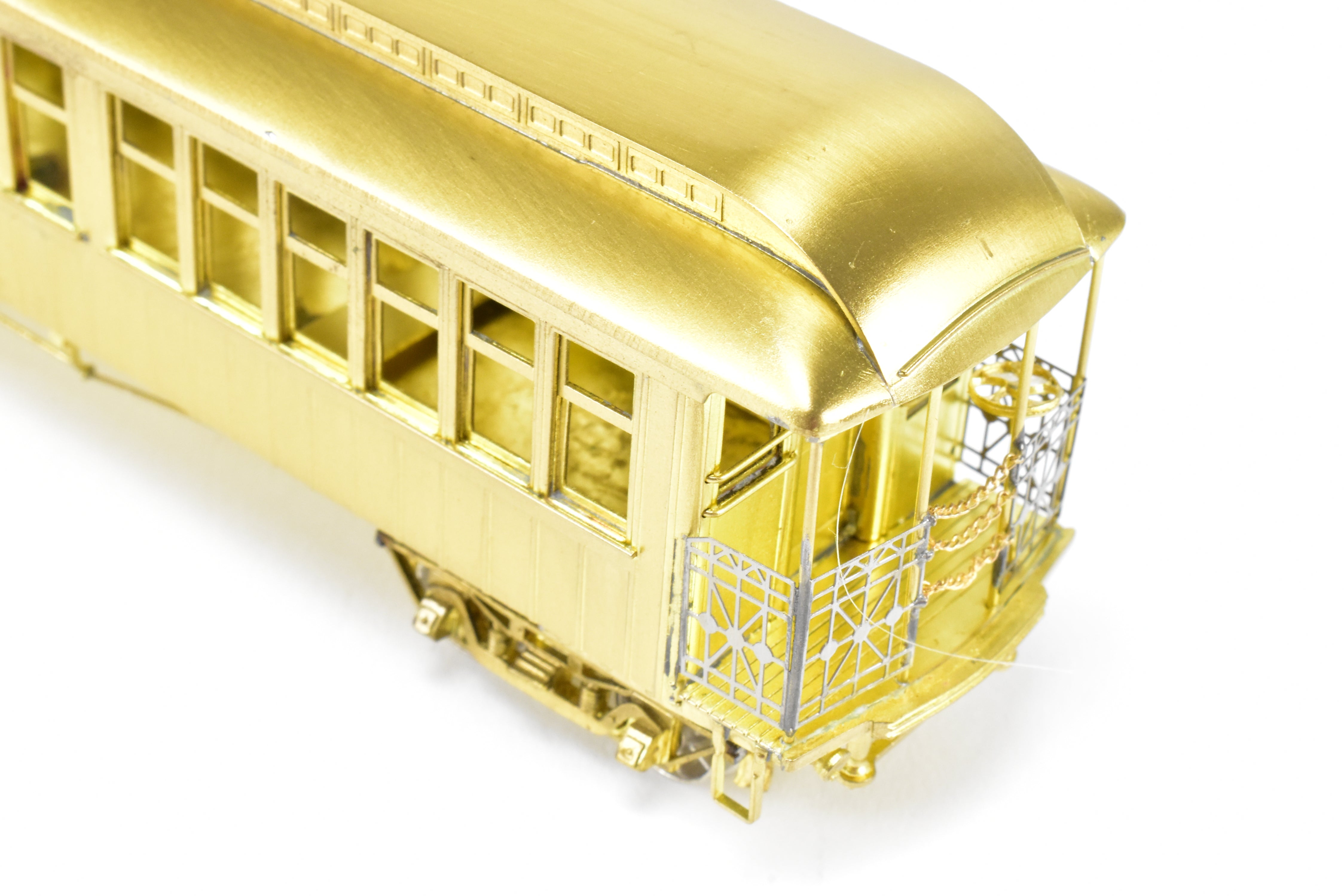 HO Brass MTS Imports Manhattan Elevated & C&SSRT Unpowered Elevated Car, Like New