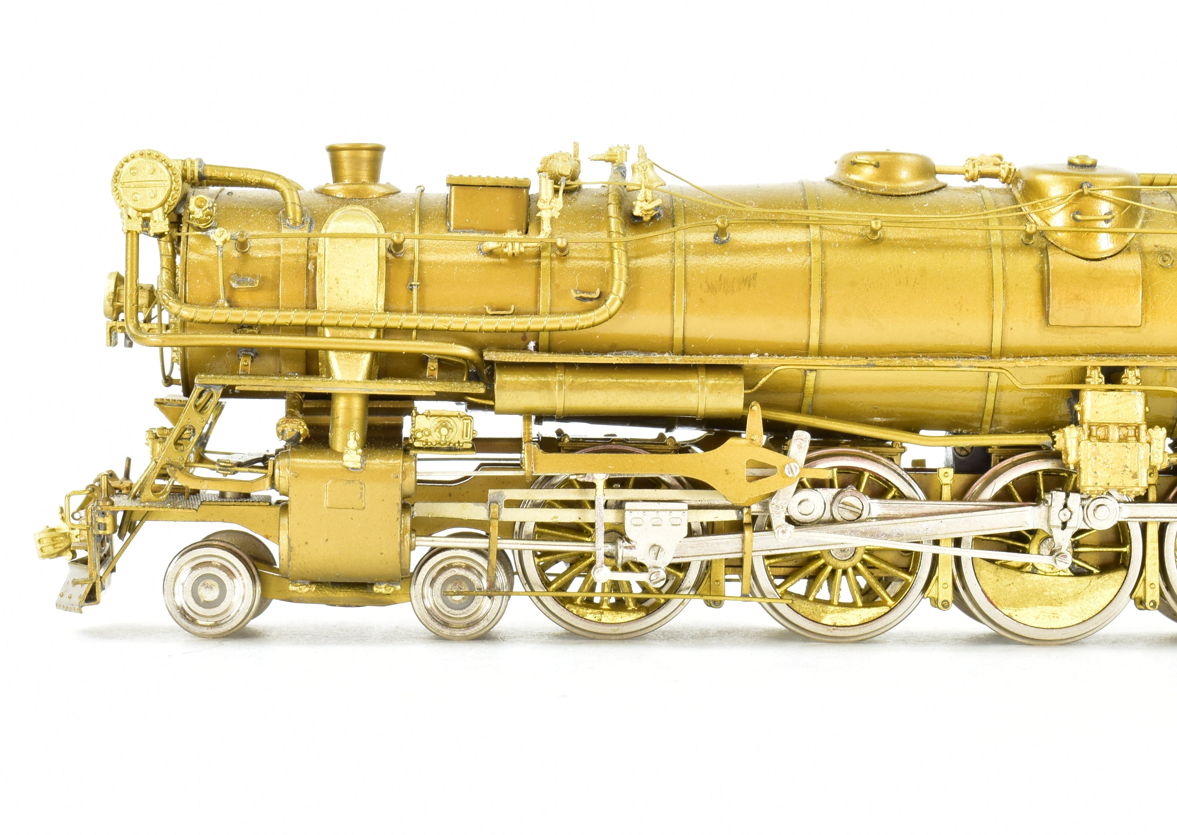 HO Scale Brass New Jersey Custom Brass New Haven Class R - 3a 4 - 8 - 2 Mountain Steam Locomotive Model