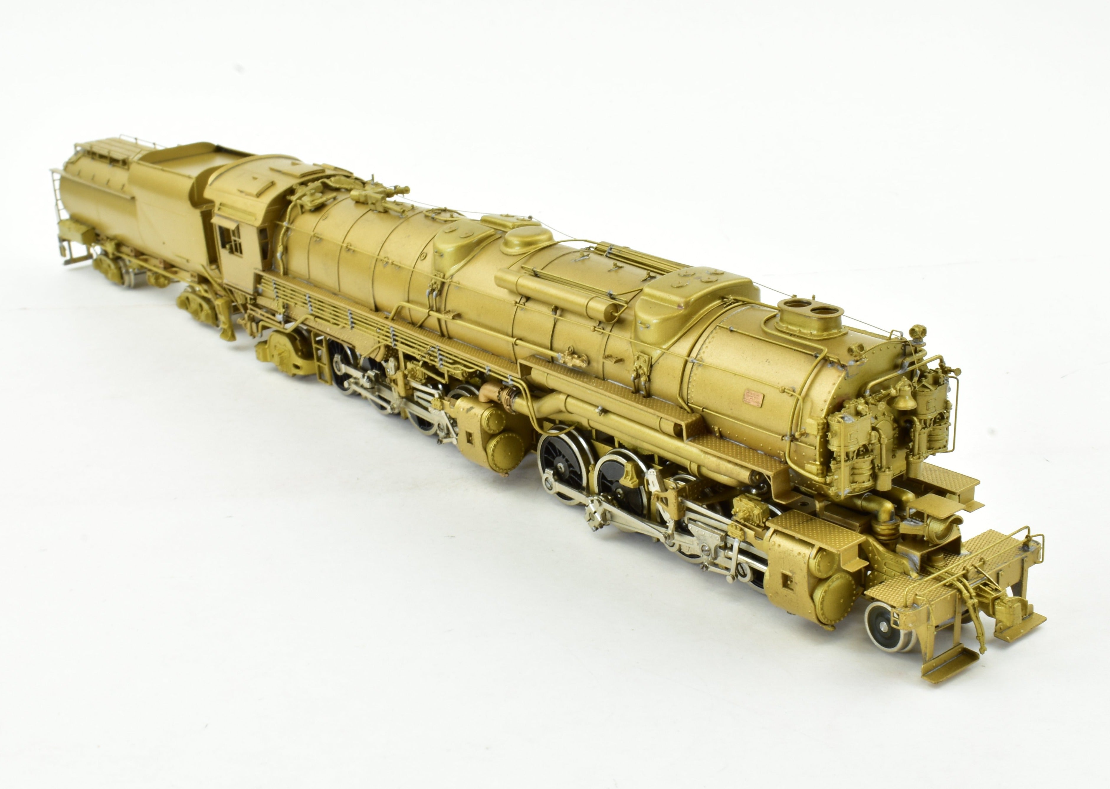 HO Scale Custom Brass Model Train - Richmond Fredericksburg & Potomac 2-8-8-2 Royale Series (Ex C&O H7) by NJ Custom Brass