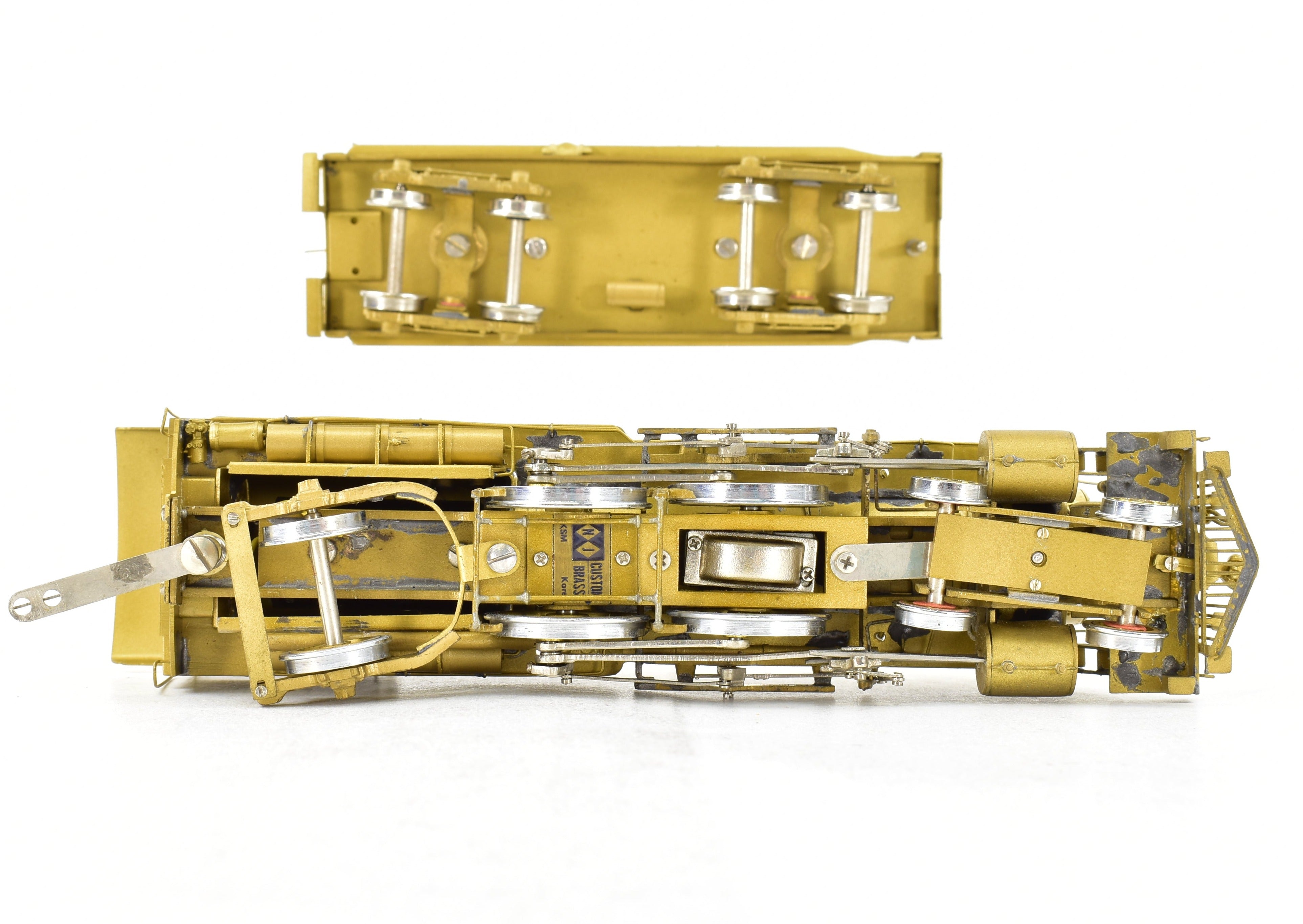 HO Scale Brass Model Train - Great Northern Class K - 1 4 - 4 - 2 Atlantic, Custom - Built by NJ Custom Brass