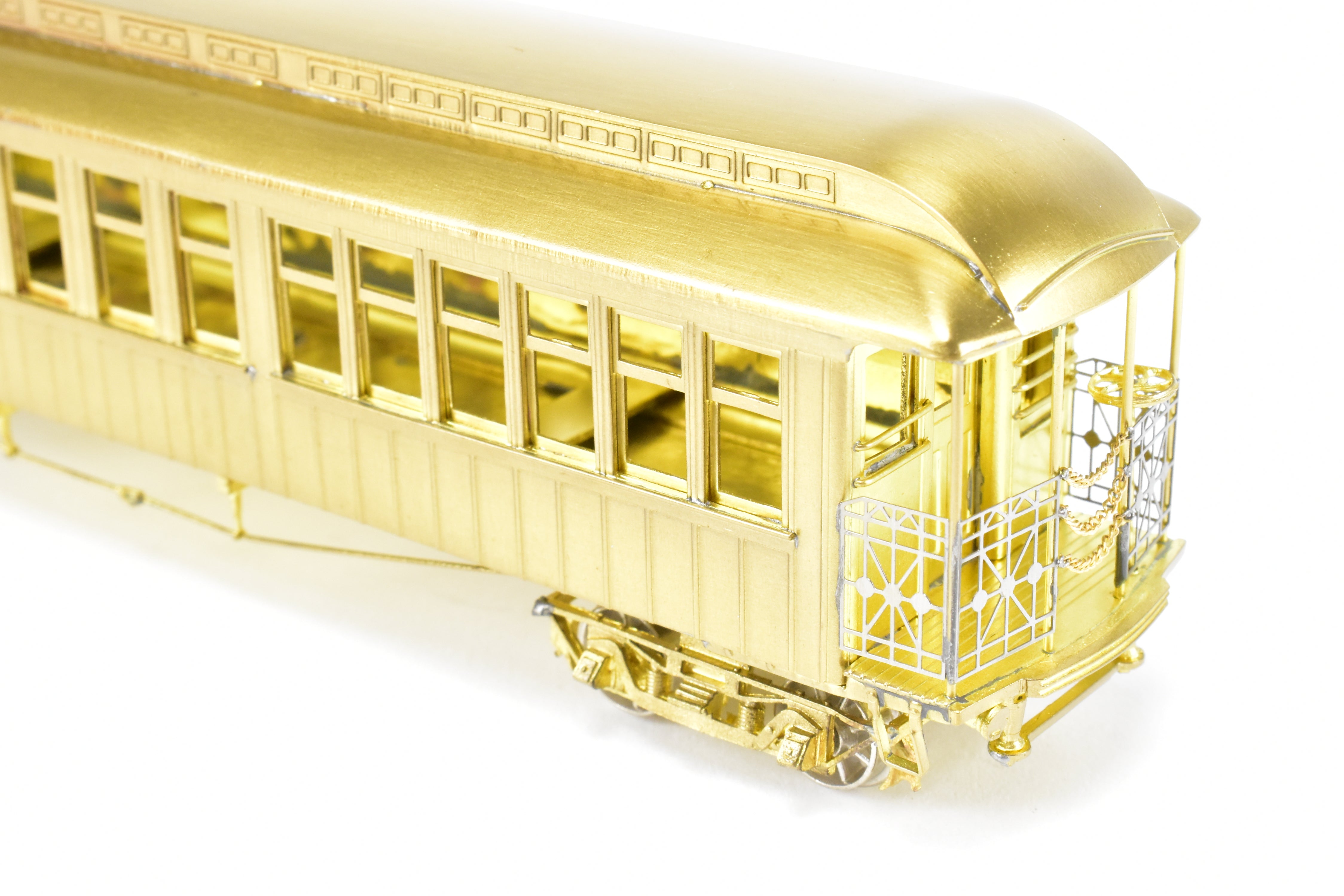 HO Scale Brass Manhattan Elevated & C&SSRT Unpowered Car by MTS Imports
