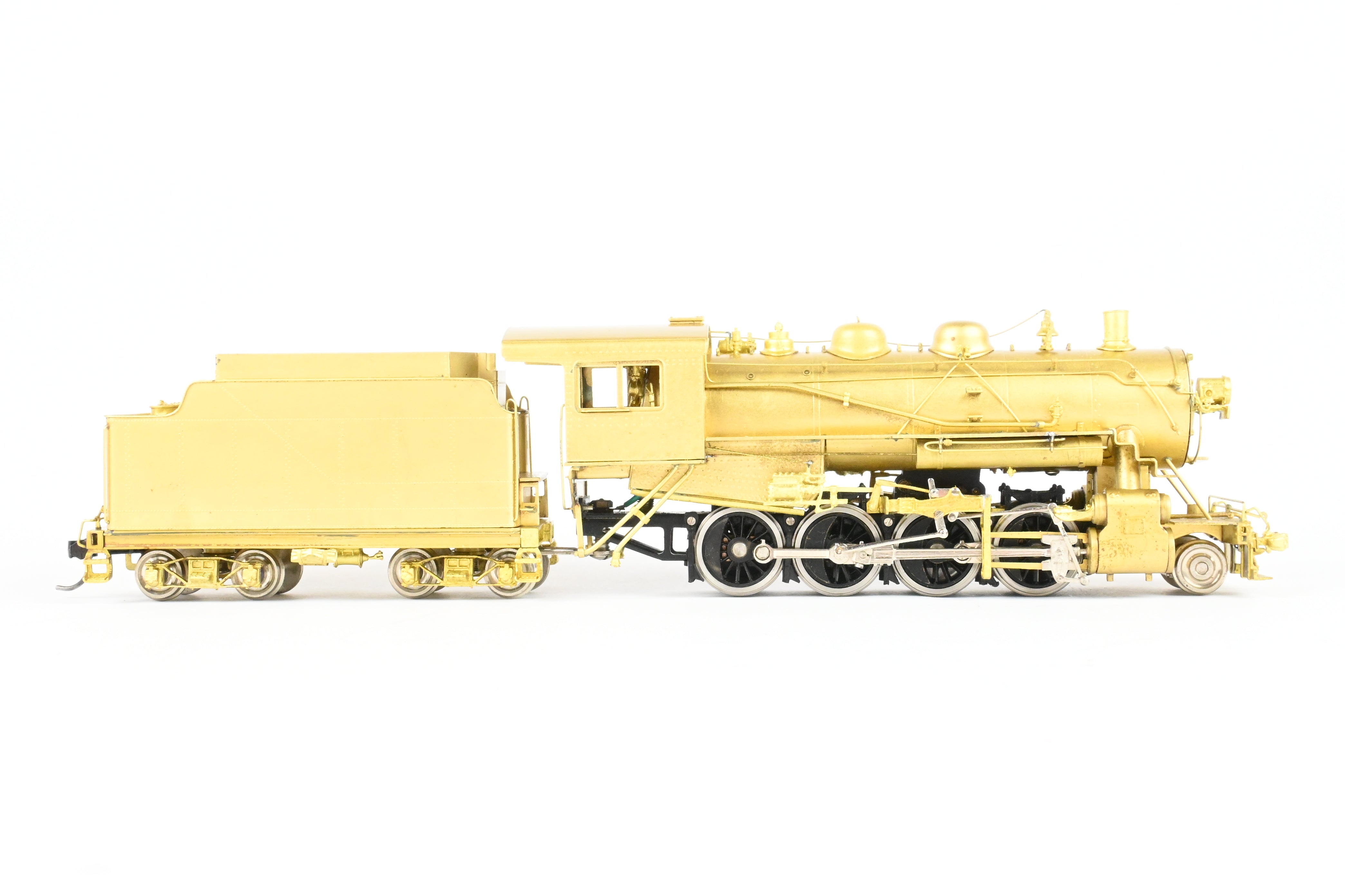 HO Brass NYO&W 2-8-0 Class W-1 Nickel Plated Locomotive with Side Air Pumps
