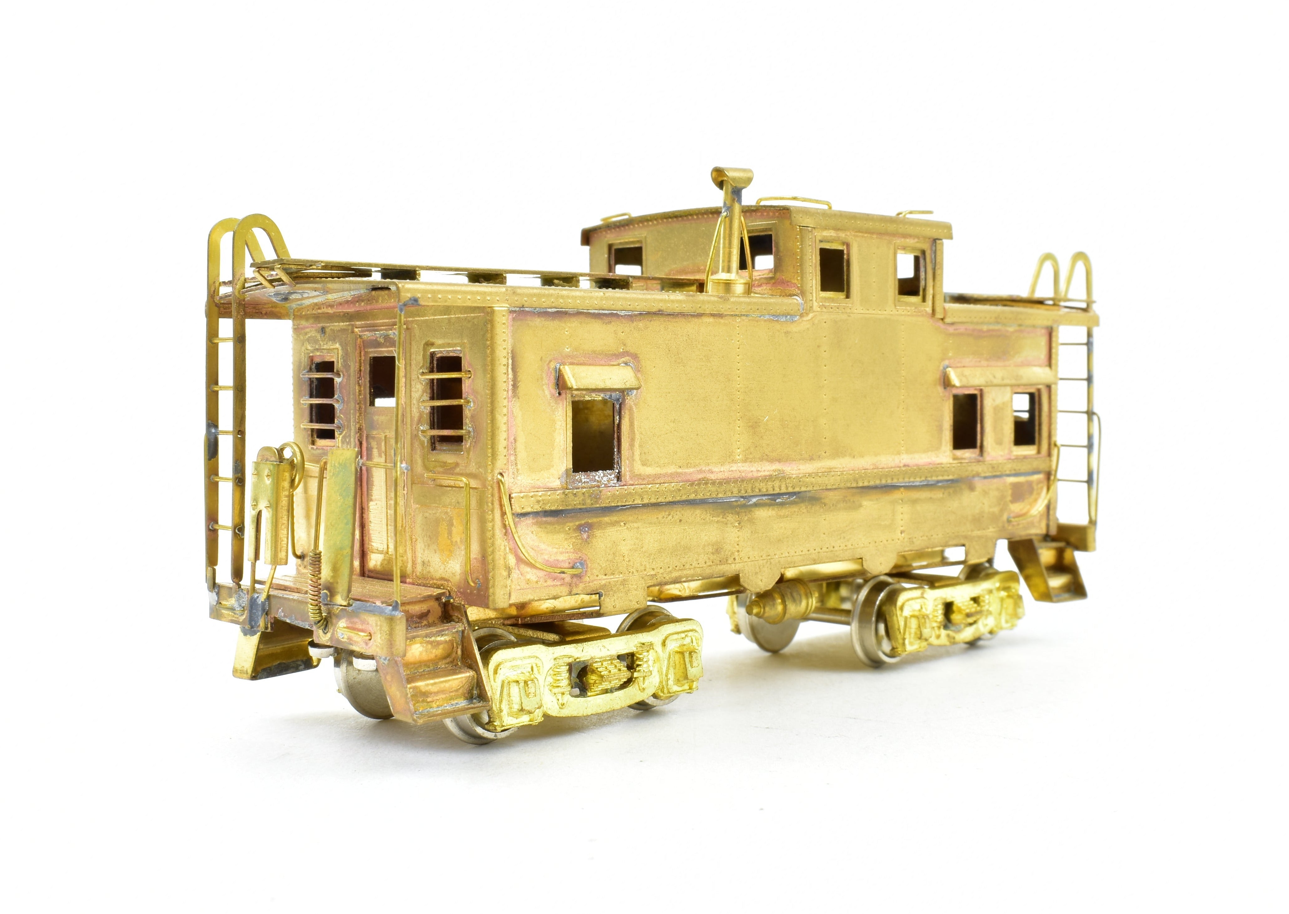 1973 Imported HO Scale Brass Erie Railroad Caboose by Lambert
