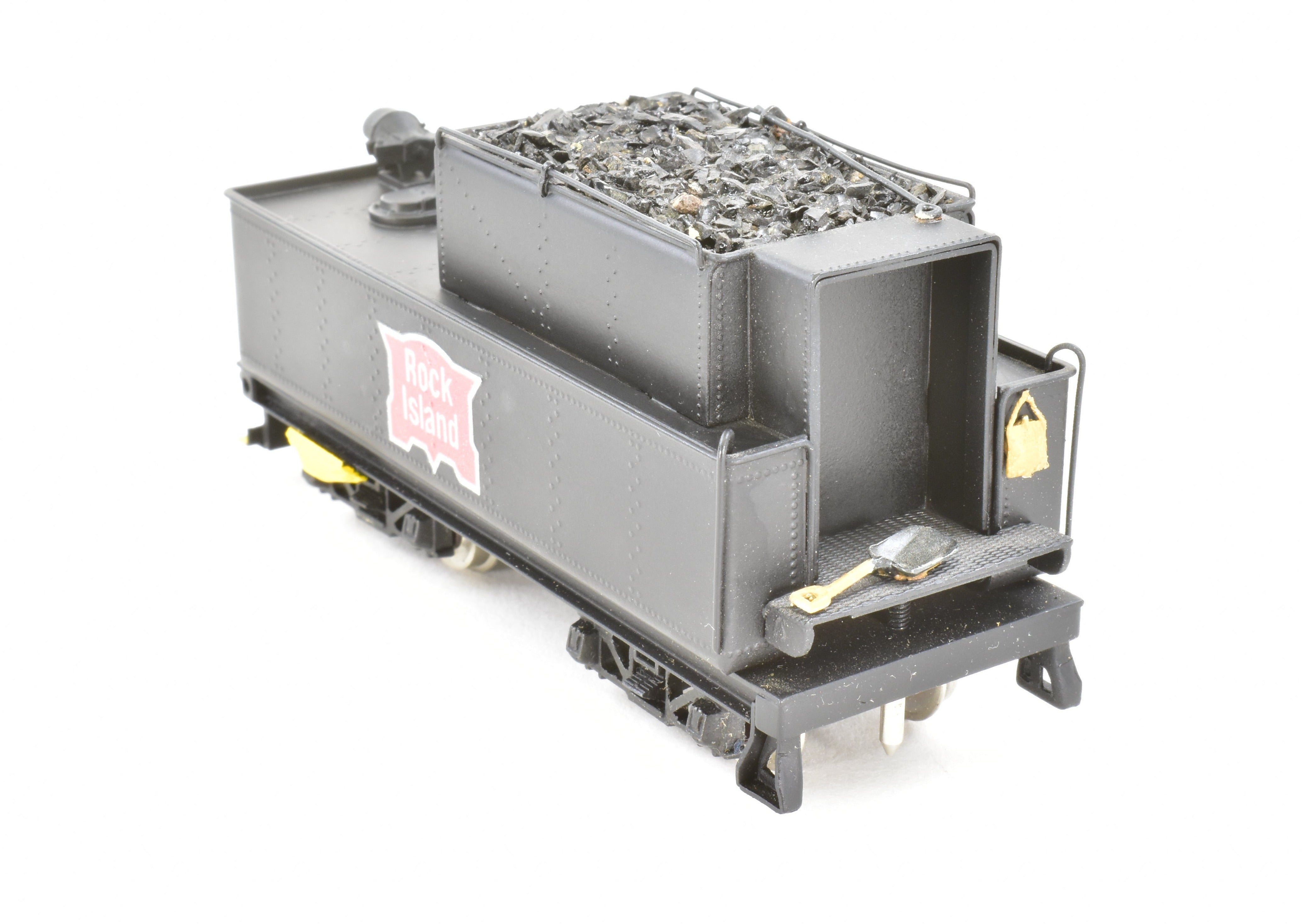 High - Quality HO Scale Brass PFM - Tenshodo CRI&P Rock Island 0 - 8 - 0 Switcher Locomotive Model, FP No. 307