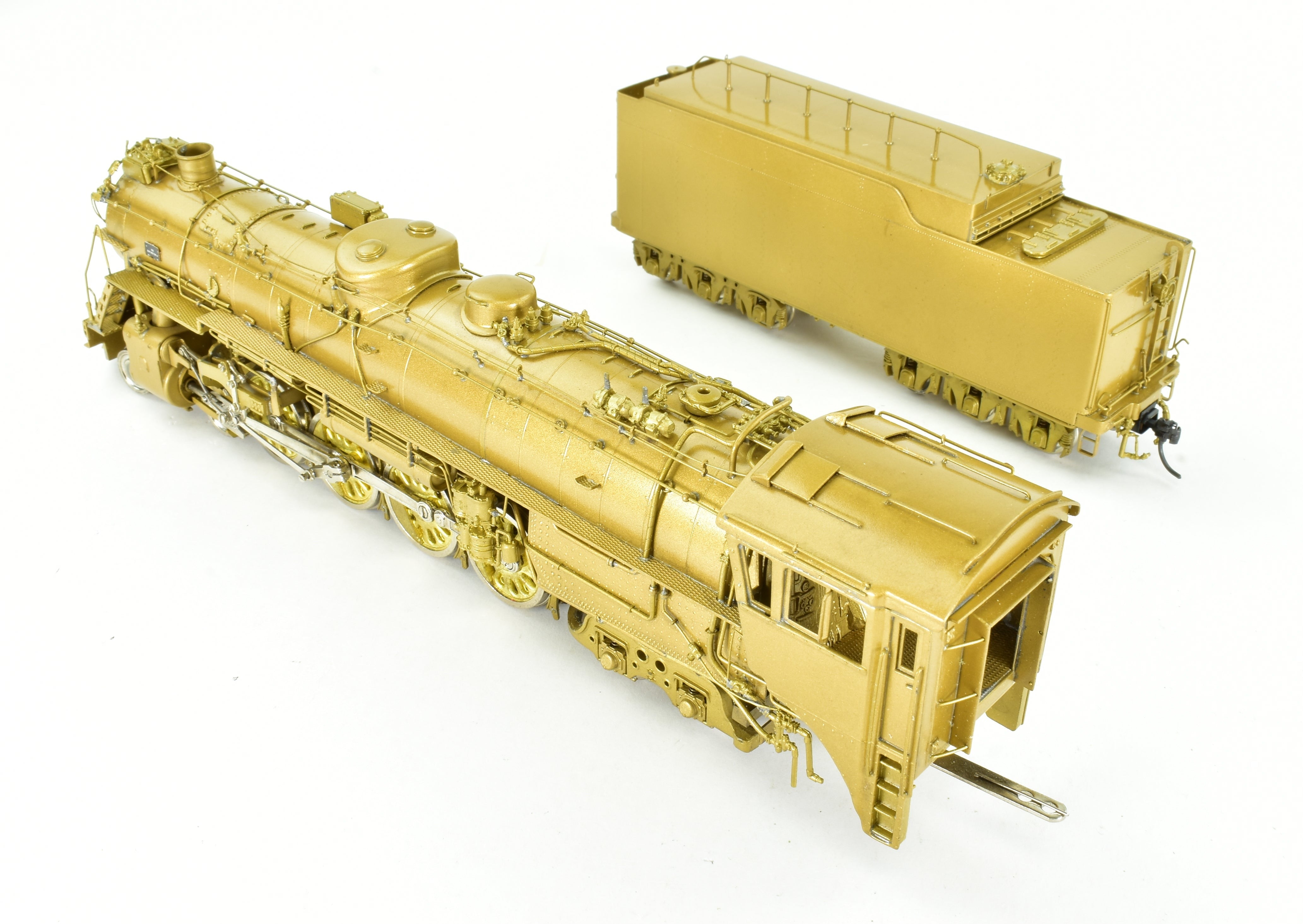 HO Scale Custom Brass CB&Q Burlington Route Class O5B 4-8-4 Locomotive